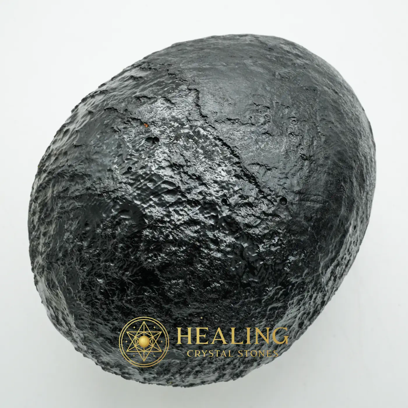 Black Telor Jagad Pearl - Type B2 (Small) - Healing Bezoar Stones, Talismanic Stones, Sacred Stones, Aura, Harmony, Emotional Healing, Luck, Authentic, Antique, Exceptional