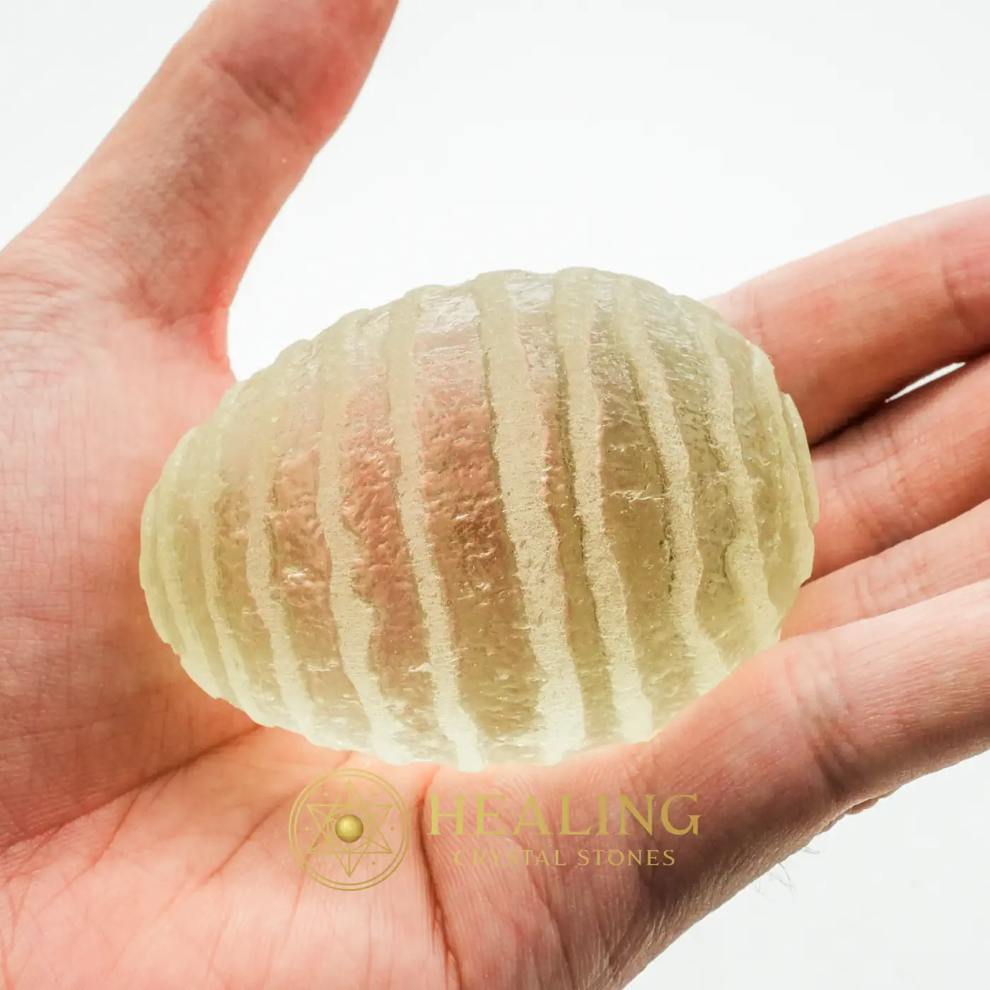 Cloud Wind Pearl (Egg Shape) - Type D14 - Crystal Stones, Healing Crystals, Sacred Stones, Ritual Crystals, Enchanted Stones, Energy Stones, Ritual Power Stones, psychic, mystical, rare