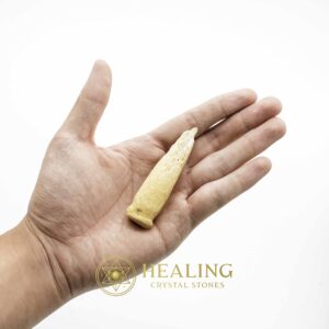 White Dragon Horn Fossil – Type E - Spiritual Crystals Bezoar Stones Bezoar Crystals Healing Bezoar Stones Animal Totem Stones, Power Animal Stones Magical Stones Magickal Stones Magickal Crystals Ritual Power Stones Ritual Crystals mystical shaman shamanic spiritual spiritualism metaphysics occult psychic