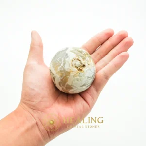 Earth Dragon Ball Pearl - Type A1 (White) - Mustika Pearls, Crystal Stones, Healing Stones, Spiritual Crystals, Sacred Crystals, Ritual Crystals, Enchanted Stones, mystical, artifact, spiritualism