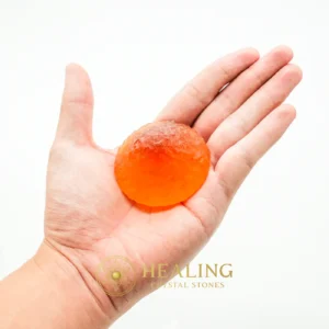 Earth Dragon Crown - Type B (Orange) - Animal Totem Stones, Power Animal Stones, Healing Crystals, Sacred Stones, Magical Stones, Ritual Crystals, Energy Stones, shaman, mystical, rare