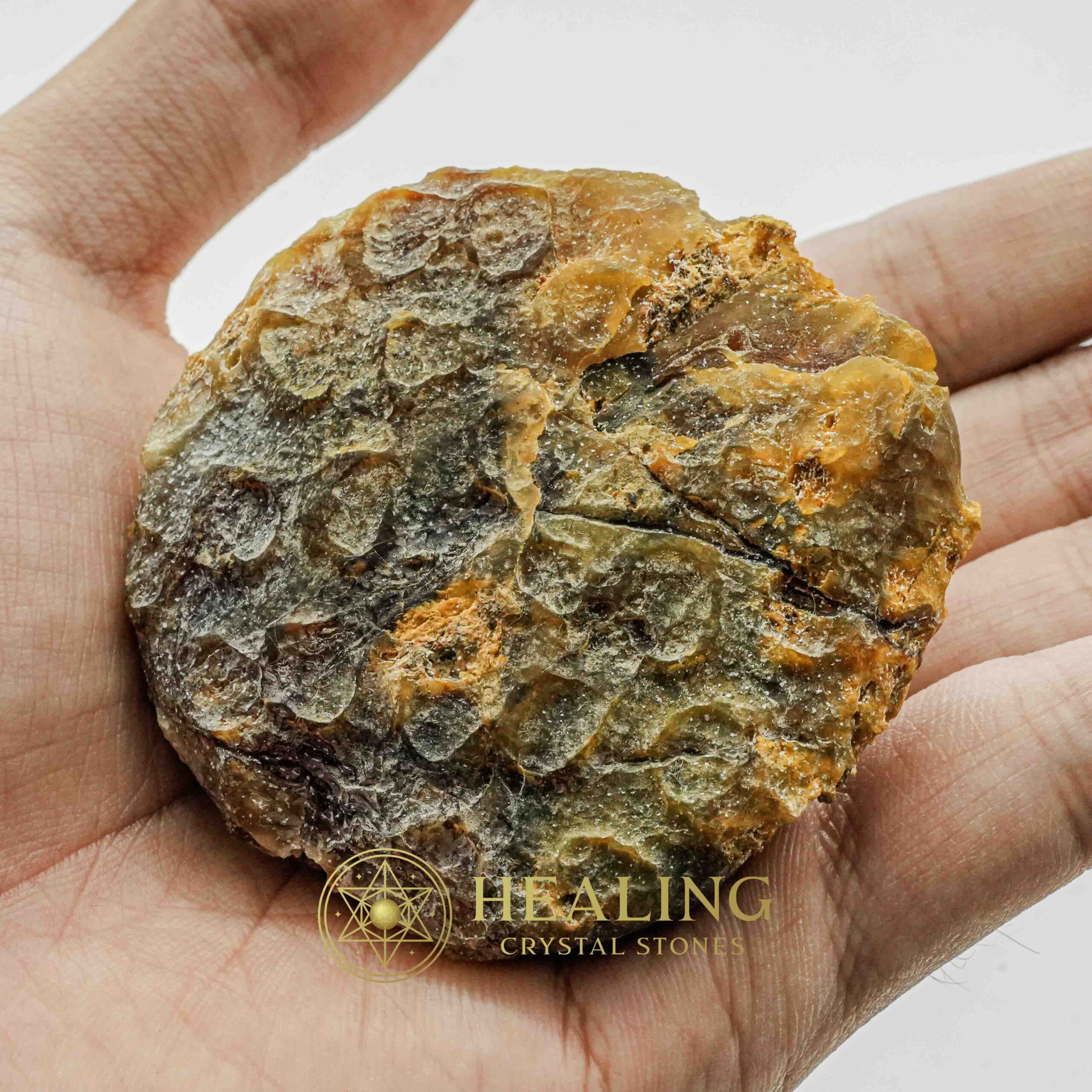 Earth Dragon Crown - Type D2 - Crystal Stones, Healing Crystals, Ritual Power Stones, Talisman Crystals, Bezoar Crystals, Energy Stones, Sacred Stones, spiritualism, magical, artifact