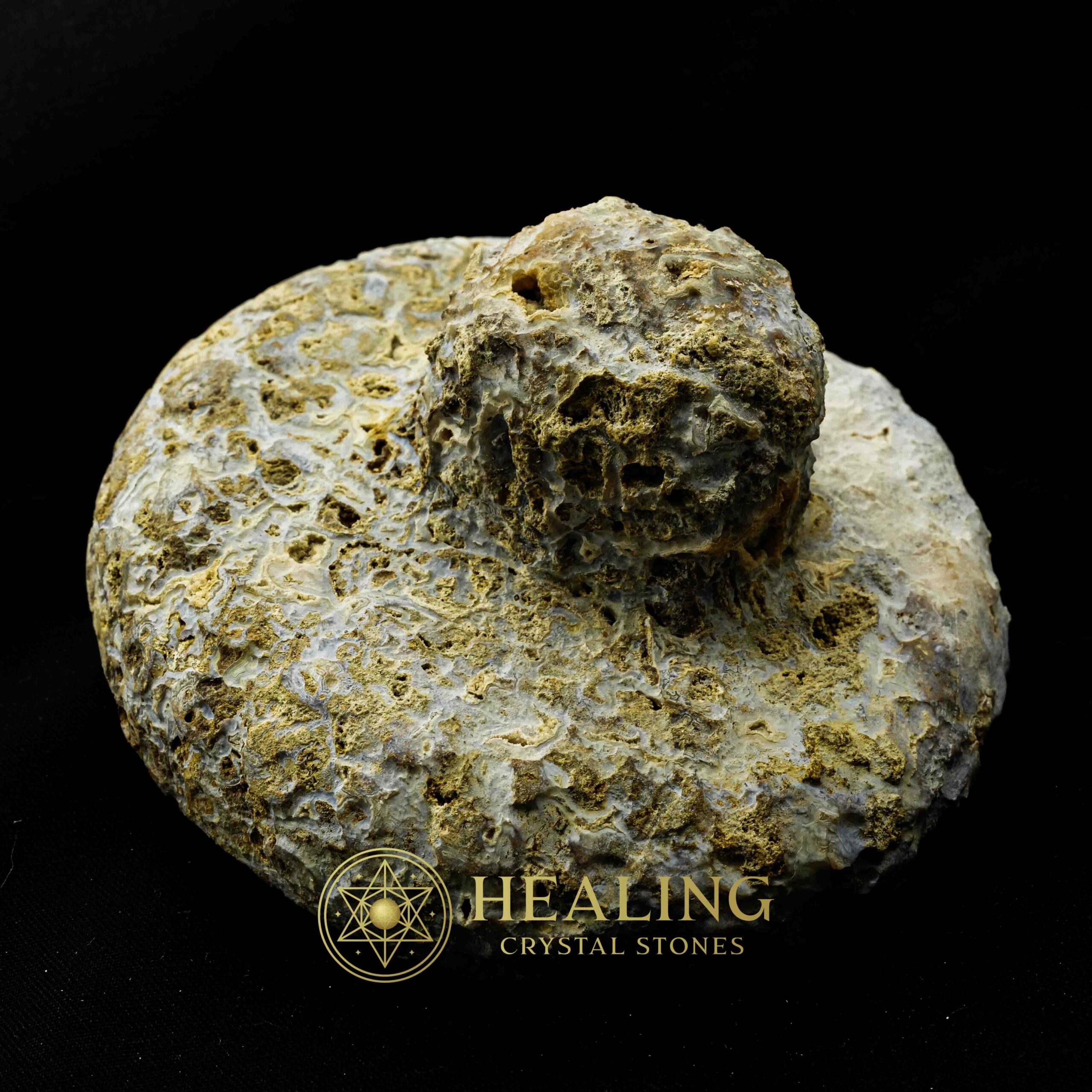 Earth Dragon Crown - Type D4 - Healing Crystals, Bezoar Stones, Mustika Pearls, Crystal Stones, Ritual Power Stones, Sacred Stones, Spiritual Crystals, metaphysics, magical, rare