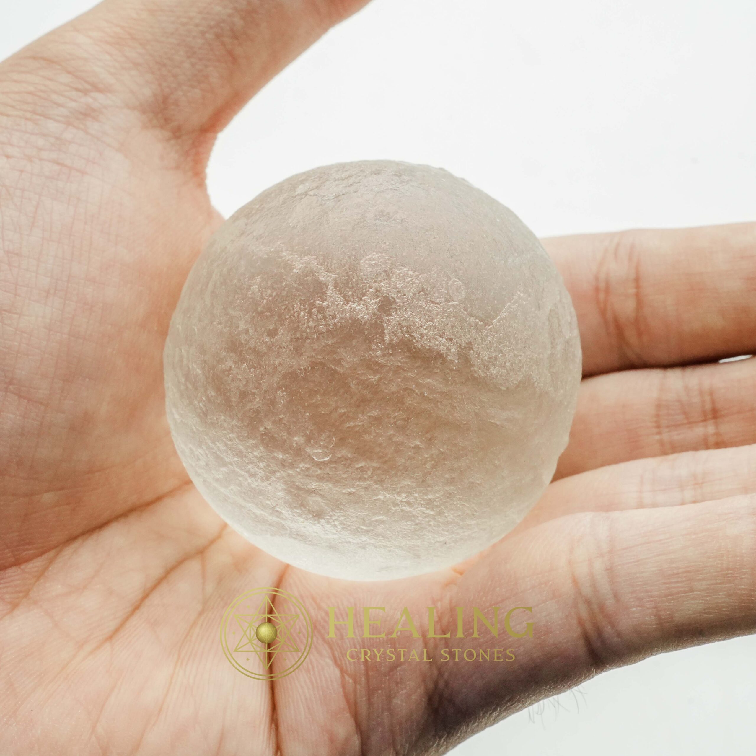 Fire Dragon Pearl - White Type F4 (Small) - Healing Stones, Spiritual Crystals, Crystal Stones, Sacred Stones, Ritual Power Stones, Mustika Stones, Magical Stones, mystical, artifact, spiritual
