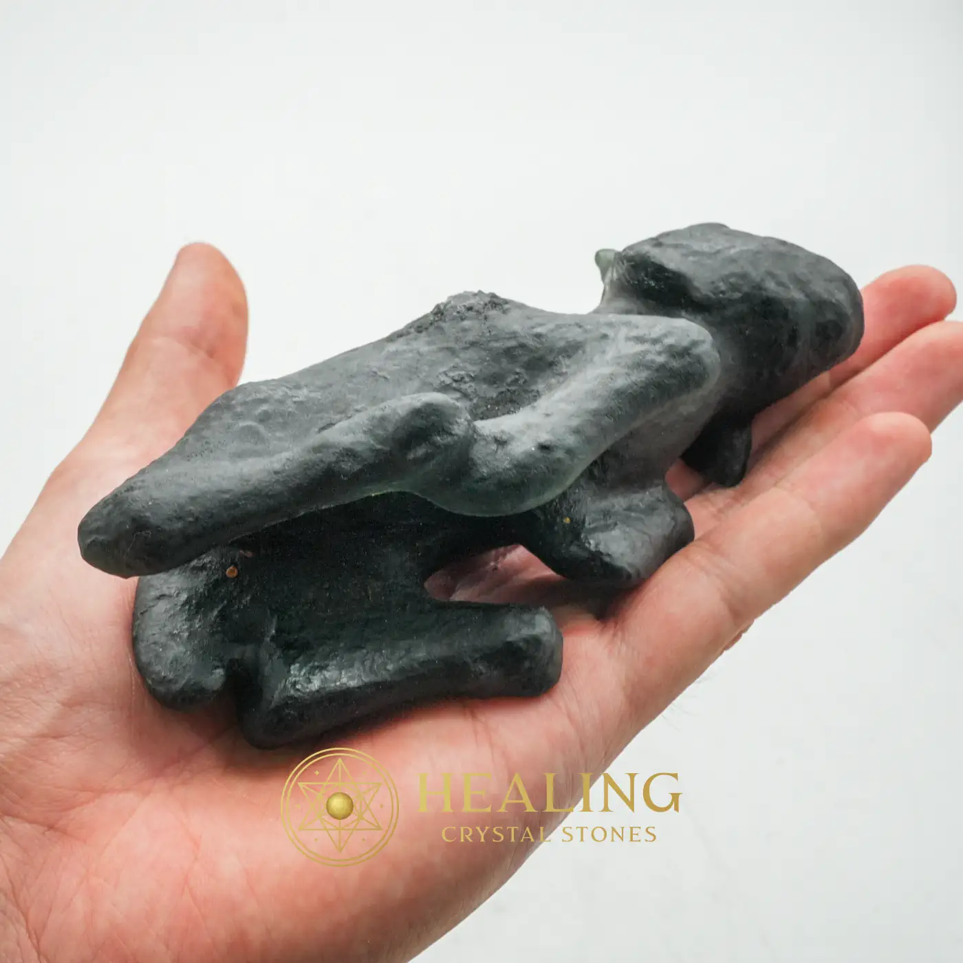 Fossilized Black Nyambik Buntung - Type D1 - Spirit Stone, Spirit Crystal, Animal Totem Stones, Power Animal Stones, Nature Stone, Earth Spirit Stone, Shamanic, Inner Wisdom, Harmony, Protection