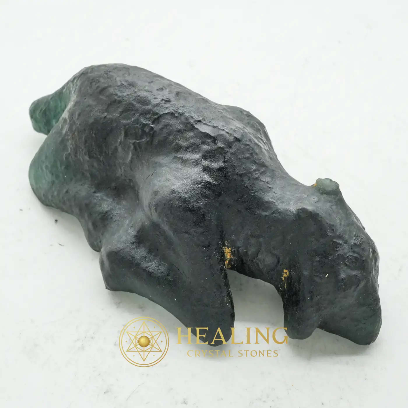 Fossilized Black Nyambik Buntung - Type D2 - Healing Stones, Spiritual Crystals, Mustika Stones, Mustika Pearls, Bezoar Stones, Bezoar Crystals, Sacred Crystals, Aura, Meditation, Protection