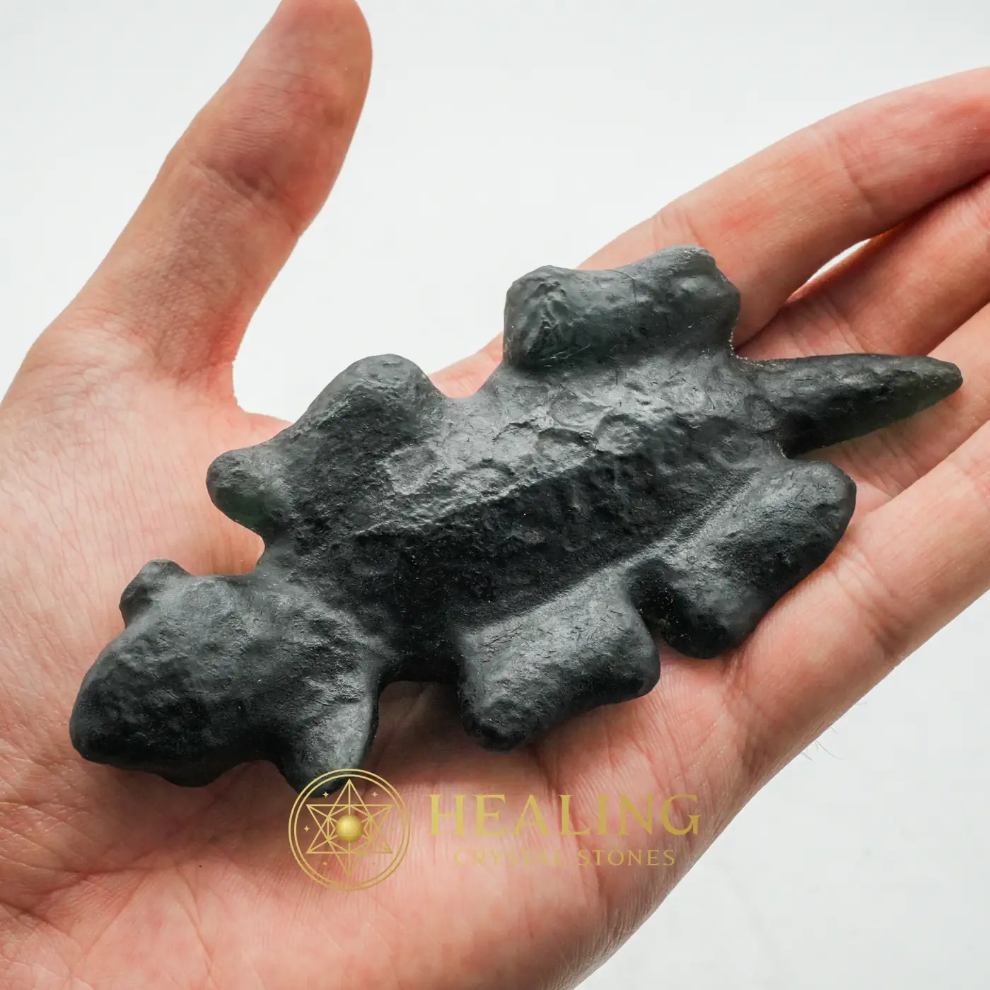 Fossilized Black Nyambik Buntung - Type D3 - Healing Bezoar Stones, Bezoar Crystals, Cleansing, Purification, Aura Cleansing Stone, Aura Crystal, Spiritual Healing, Positive Energy, Guardian Stone, Protection