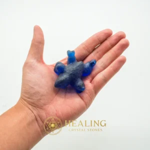 Fossilized Blue Rhinoceros Type B2 - Spiritualism, Spiritual Healing, Emotional Healing, Meditation, Inner Wisdom, Positive Energy, Aura, Chakra, Cleansing, Purification