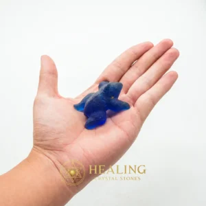Fossilized Blue Rhinoceros Type B3 - Healing Crystals, Crystal Stones, Sacred Crystals, Ritual Crystals, Guardian Crystal, Protective Stone, Warding Stone, Positive Energy, Protection, Divine