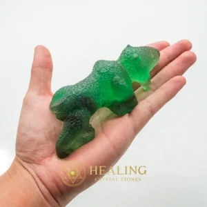 Fossilized Green Nyambik Siluman - Type E2 - Bezoar Stones, Bezoar Crystals, Spirit Stone, Guardian Stone, Nature Crystal, Aura Crystal, Cleansing, Purification, Harmony, Positive Energy