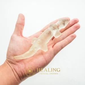 Fossilized Lizard Siluman - Type A8 - Guardian Stone, Guardian Crystal, Guardian Talisman, Guardian Amulet, Spirit Stone, Animal Totem Stones, Power Animal Stones, Shamanic, Sacred, Mysticism
