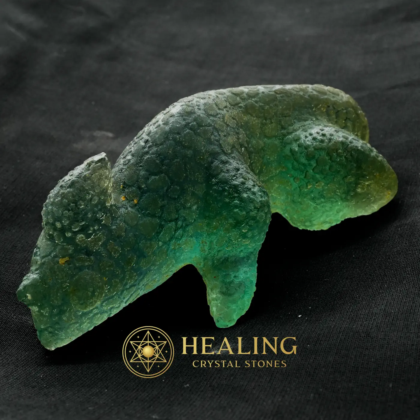Fossilized Rhino Siluman Spirit Fossil - Type A3 - Healing Crystals, Spiritual Crystals, Spirit Stone, Guardian Crystal, Chakra, Meditation, Spiritual Healing, Emotional Healing, Positive Energy, Harmony