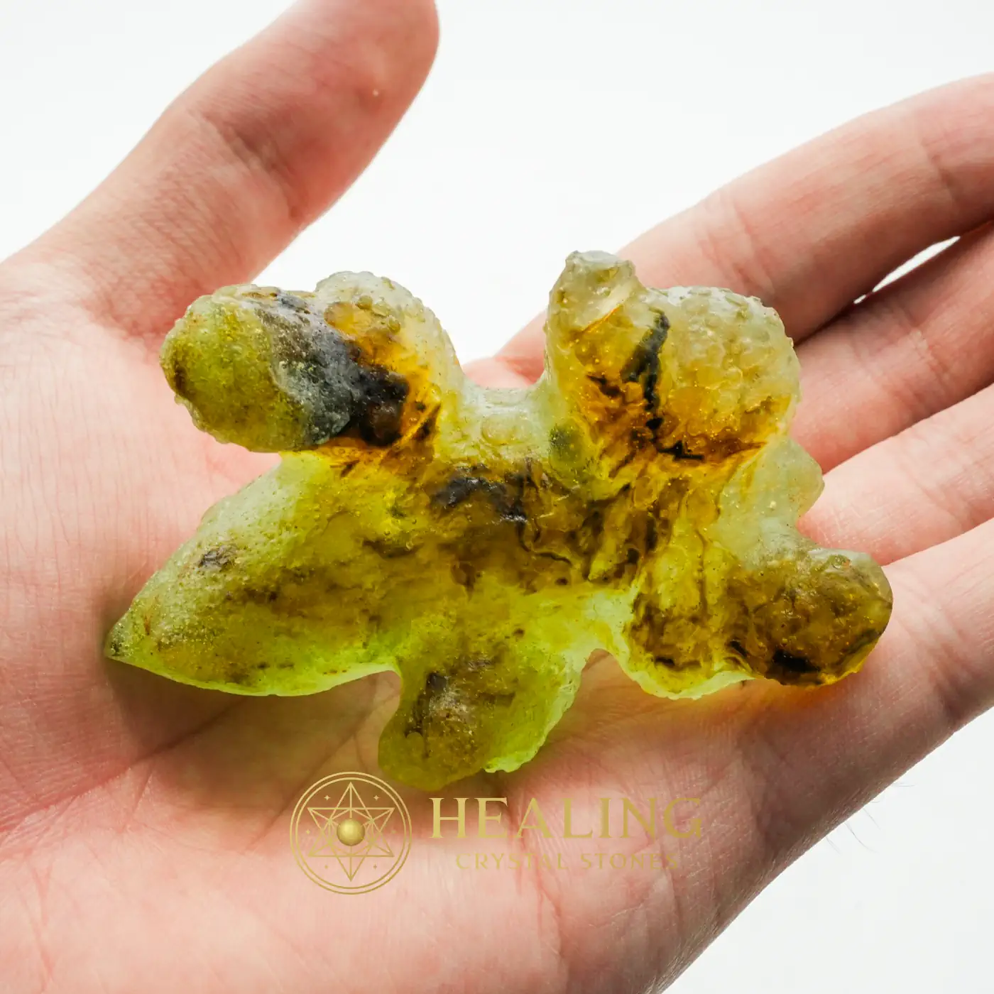 Fossilized Rhino Siluman Spirit Fossil - Type A5 - Bezoar Stones, Healing Bezoar Stones, Healing Stones, Spirit Stone, Protection, Cleansing, Aura, Guardian Stone, Harmony, Positive Energy