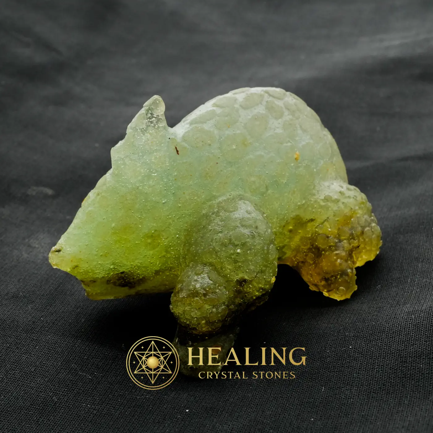 Fossilized Rhino Siluman Spirit Fossil - Type A5 - Healing Crystals, Life Force Stone, Life Energy Crystal, Nature Crystal, Earth Spirit Stone, Aura, Balance, Universal Energy, Meditation, Spiritual Healing