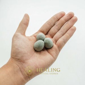 Green Cucak Bird Pearl - Type A - Bezoar Stones, Mustika Stones, Talismanic Stones, Spiritual Crystals, Magickal Stones, Talismans Stones, Enchanted Stones, shaman, occult, artifact