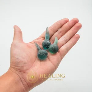 Green King Centipede Horns - Type C1 - Mustika Stones, Crystal Stones, Healing Stones, Sacred Stones, Guardian Talisman, Aura, Cleansing, Purification, Inner Wisdom, Protection