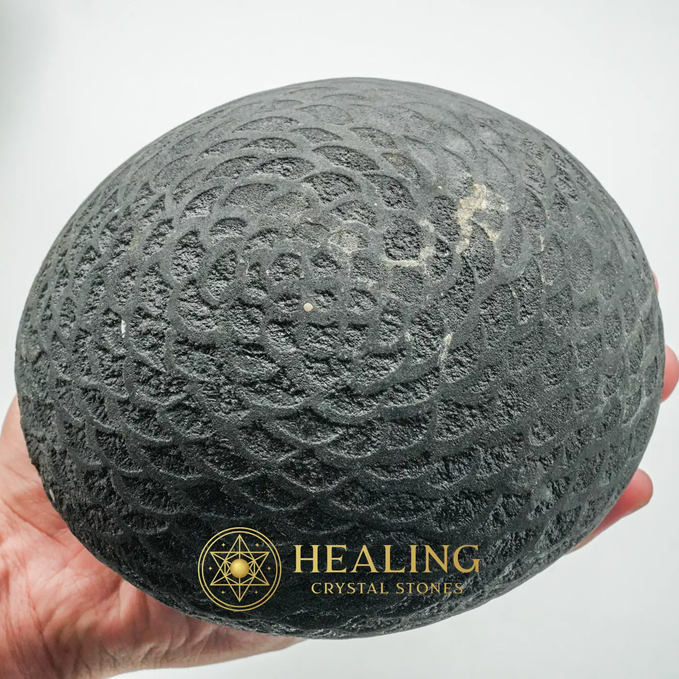 Jumbo Earth Dragon Pearl - Type A5 - Healing Stones, Animal Totem Stones, Spiritual Crystals, Universal Energy, Meditation, Fortune, Divine, Authentic, Rare, Unique