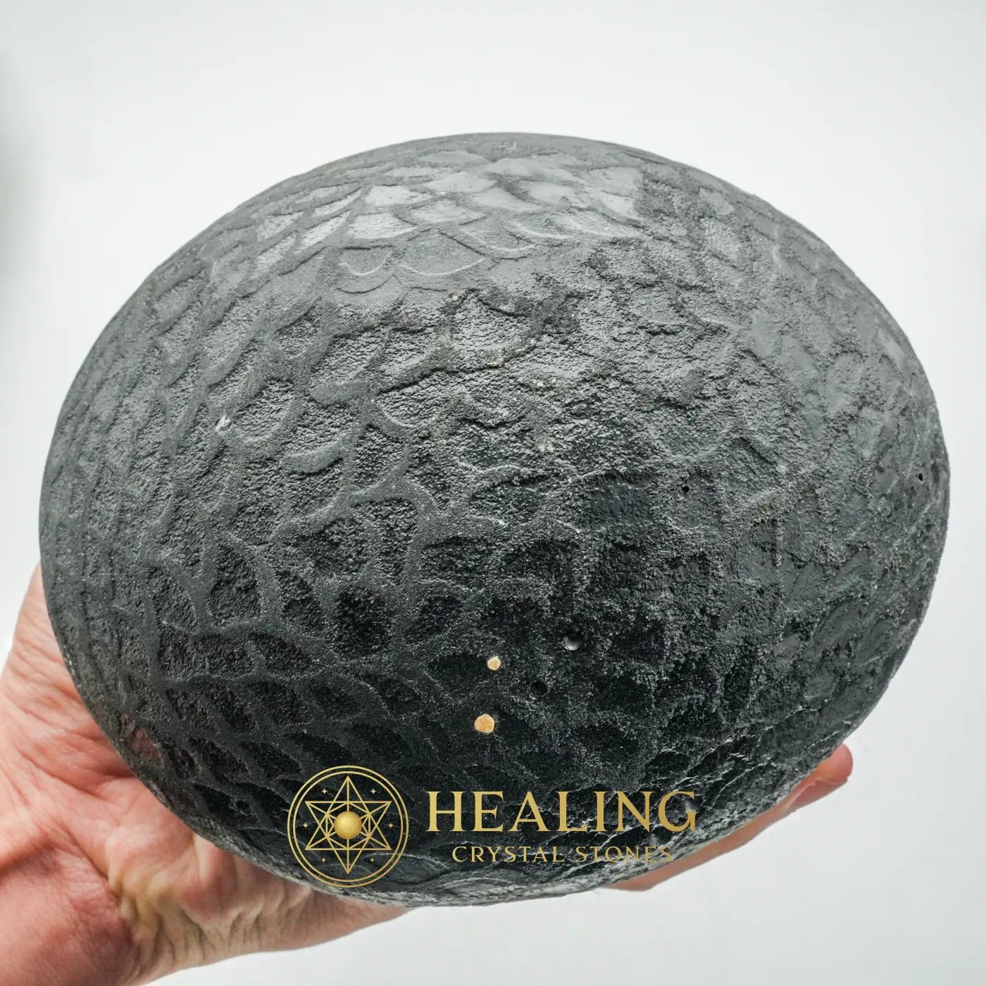 Jumbo Earth Dragon Pearl - Type A9 - Healing Stones, Crystal Stones, Ritual Power Stones, Chakra, Inner Wisdom, Cleansing, Sacred, Exceptional, Divine, Unique