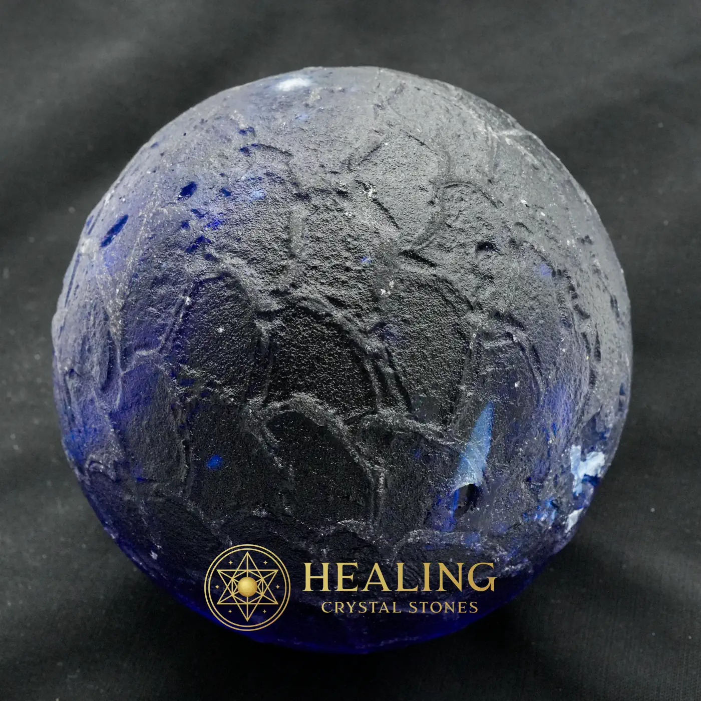 Large Earth Dragon Pearl Ball B - Mustika Stones, Healing Crystals, Ritual Crystals, Universal Energy, Inner Wisdom, Fortune, Divine, Sacred, Antique, Unique