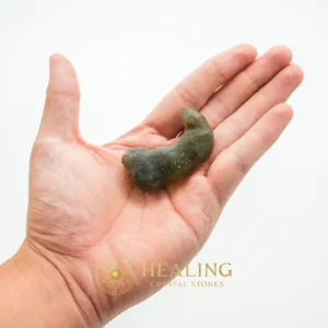 Medium Green Cobra Horns - Crystall Green - Bezoar Stones, Healing Stones, Ritual Crystals, Universal Energy, Chakra, Harmony, Fortune, Divine, Antique, Unique