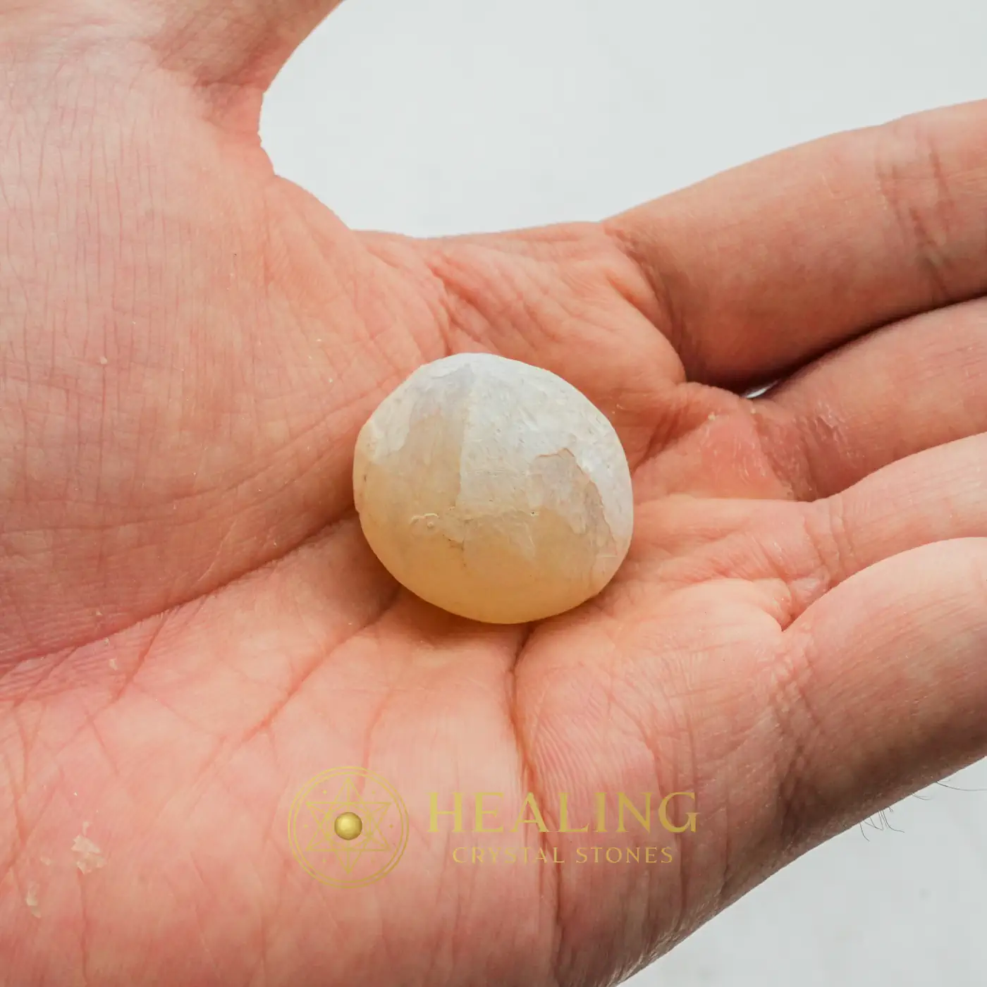 Monkey Pearl - Type J1 (King of Etheric) - Energy Stones, Energy Balance Stone, Energy Alignment Crystal, Universal Energy, Positive Energy, Energetic, Life Force Stone, Life Energy Crystal, Solar Crystal, Harmony
