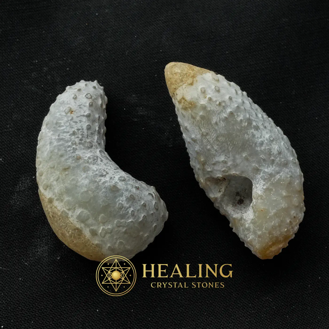 Monkey Pearl - Type K2 (Etheric Monkey) - Aura, Aura Crystal, Aura Cleansing Stone, Chakra, Sacral Chakra Crystal, Meditation, Inner Wisdom, Emotional Healing, Spiritual Healing, Positive Energy