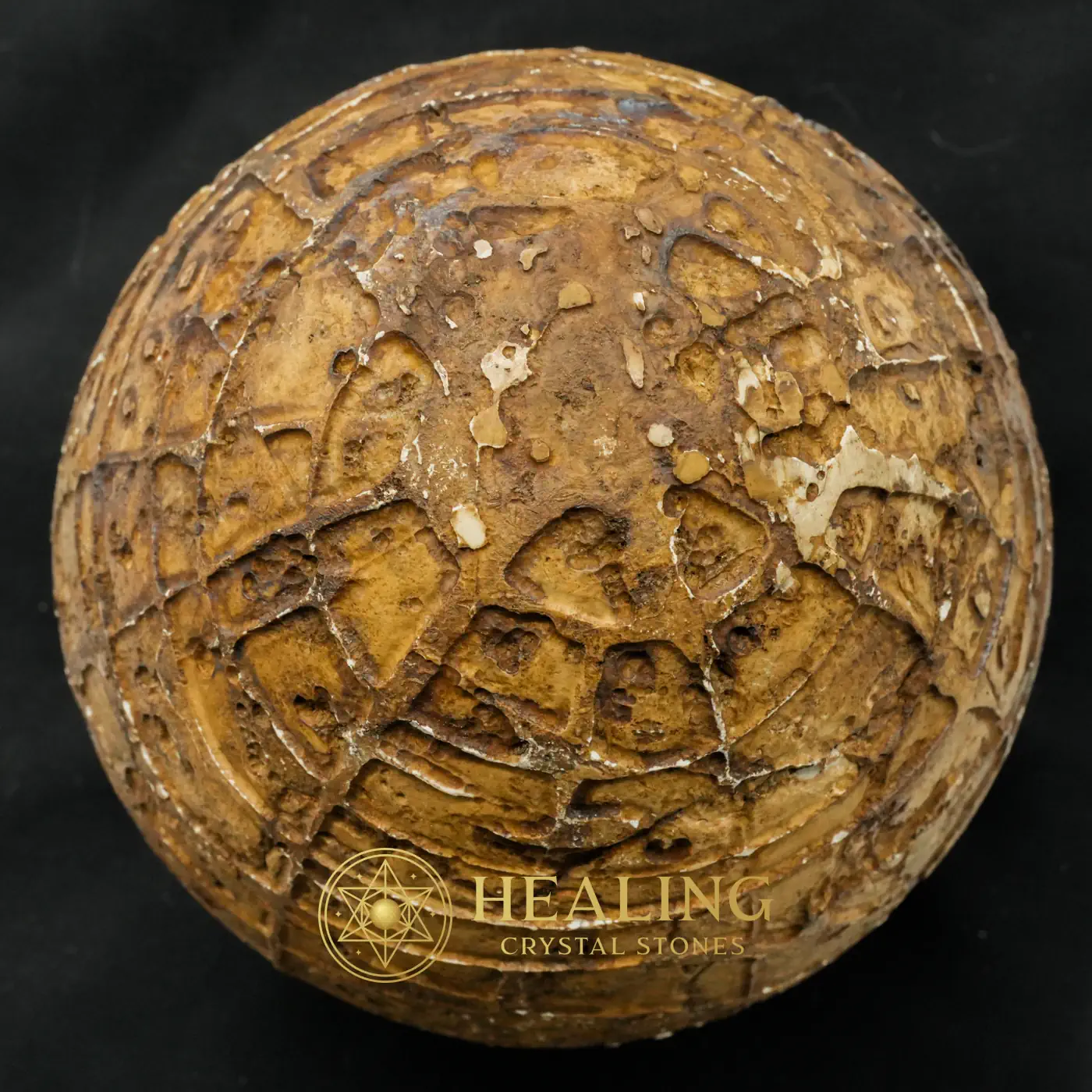 Mountain Belt Pearl - Type A1.3 (Egg Shape) - Mustika Stones, Ritual Power Stones, Sacred Stones, Universal Energy, Meditation, Cleansing, Protection, Antique, Sacred, Unique