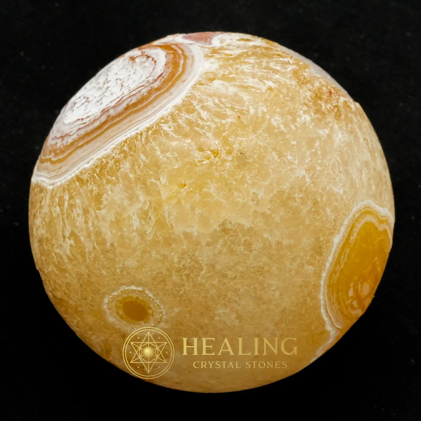Puser Bumi Pearl Ball - Type A - Crystal Stones, Healing Crystals, Sacred Stones, Ritual Crystals, Enchanted Stones, Energy Stones, Magical Stones, psychic, mystical, rare