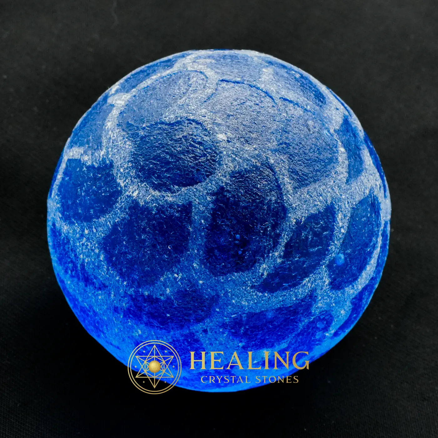 Sea Dragon Ball - Type G3 (Blue) - Healing Crystals, Mustika Stones, Crystal Stones, Sacred Crystals, Ritual Power Stones, Energy Stones, Magical Stones, mystical, psychic, artifact