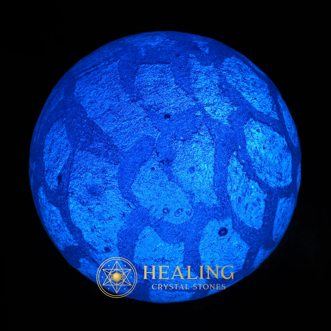 Sea Dragon Ball - Type G3 (Blue) - Animal Totem Stones, Power Animal Stones, Healing Crystals, Sacred Stones, Ritual Crystals, Magical Stones, Enchanted Stones, occult, rare, spiritual