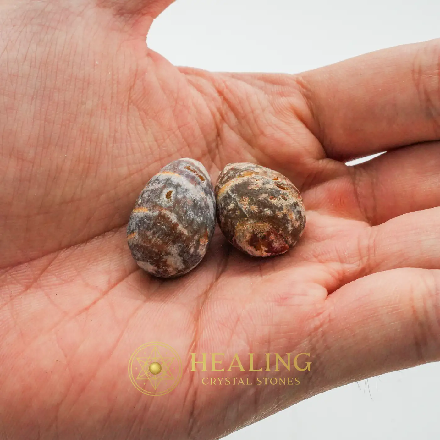 Sealions Pearls - Type A1 - Healing Crystals, Spiritual Crystals, Spirit Stone, Guardian Stone, Meditation, Chakra, Spiritual Healing, Emotional Healing, Positive Energy, Aura