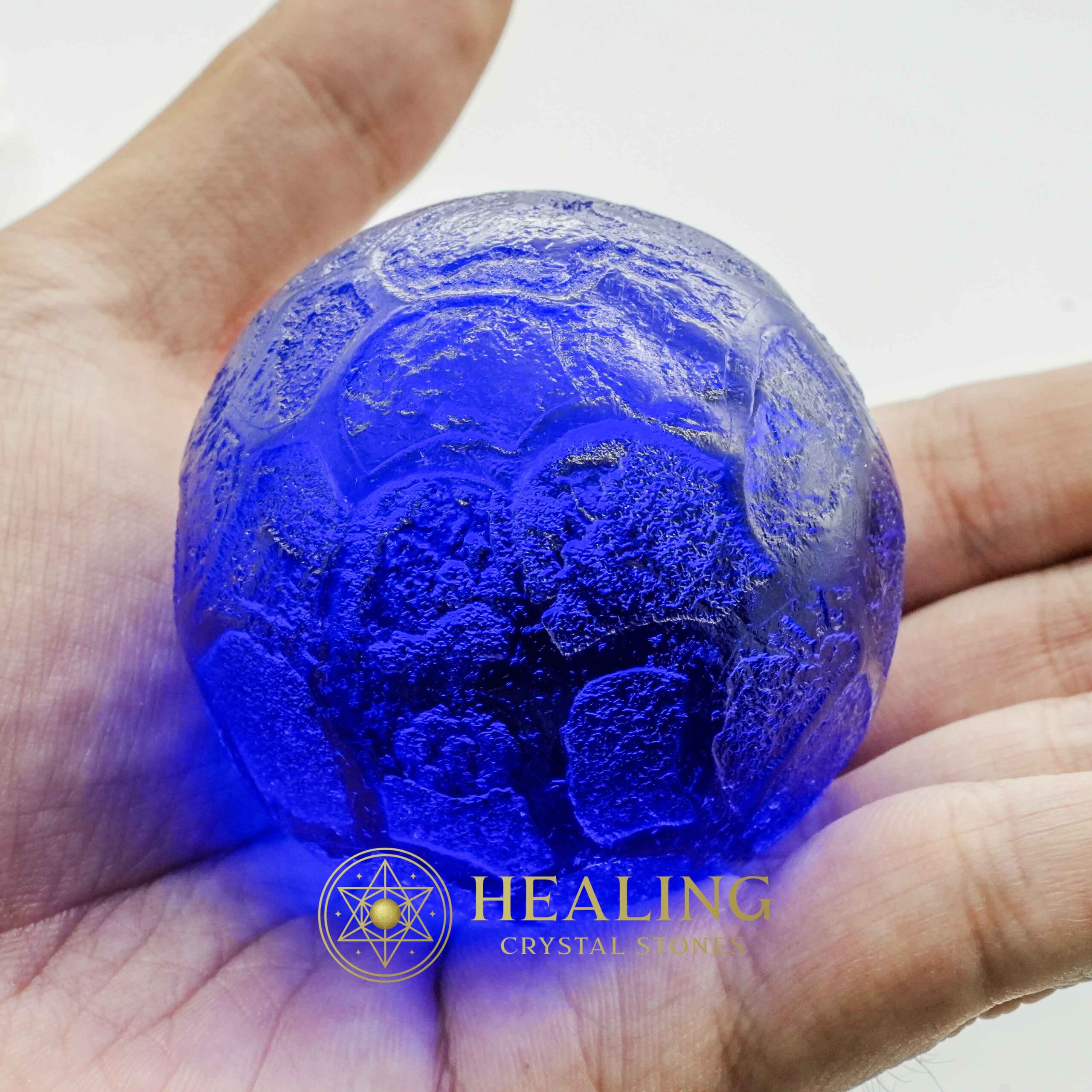 Sky Air Dragon B10 (Medium -- Dark Blue) - Crystal Stones, Mustika Pearls, Spiritual Crystals, Power Animal Stones, Magical Stones, Talismans Stones, Energy Stones, metaphysics, artifact, occul