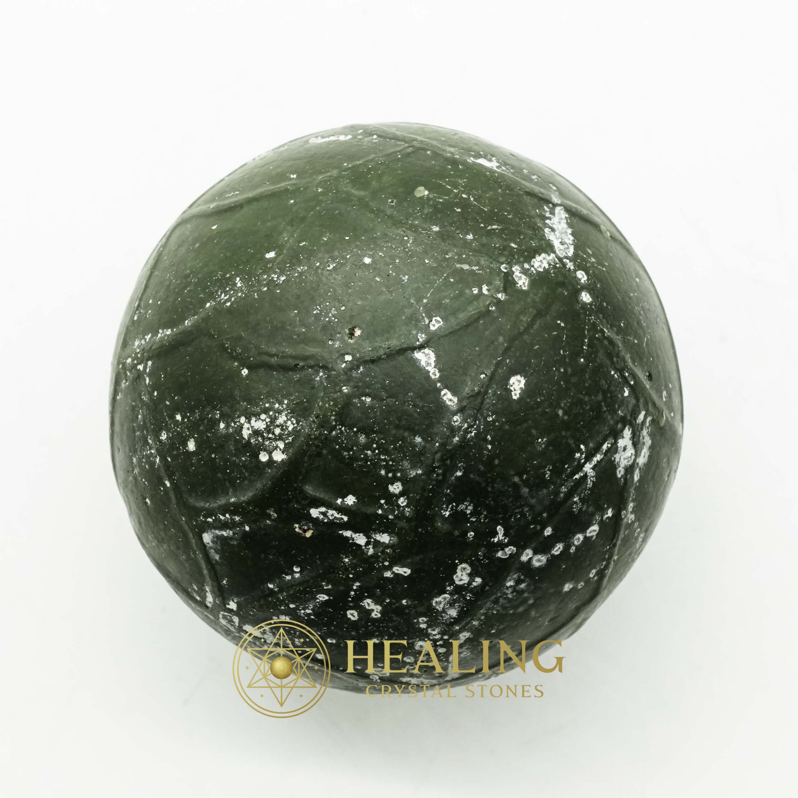 Sky Air Dragon B12 (Medium--Green) - Healing Crystals, Mustika Pearls, Healing Stones, Bezoar Crystals, Ritual Power Stones, Energy Stones, Sacred Stones, occult, magical, psychic