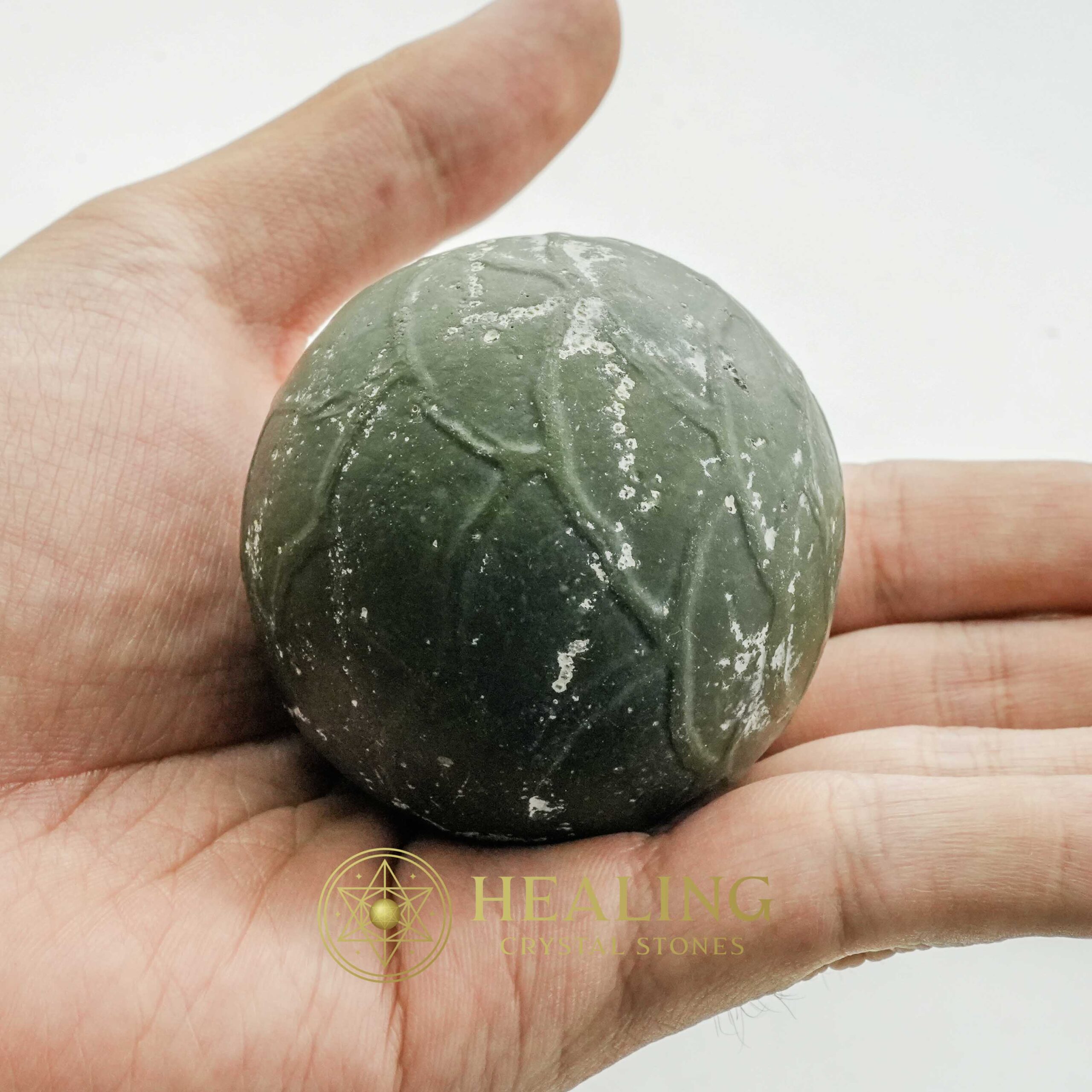 Sky Air Dragon B12 (Medium--Green) - Healing Crystals, Amulet Stones, Bezoar Stones, Animal Totem Stones, Ritual Crystals, Sacred Stones, Talisman Crystals, shamanic, metaphysics, mystical