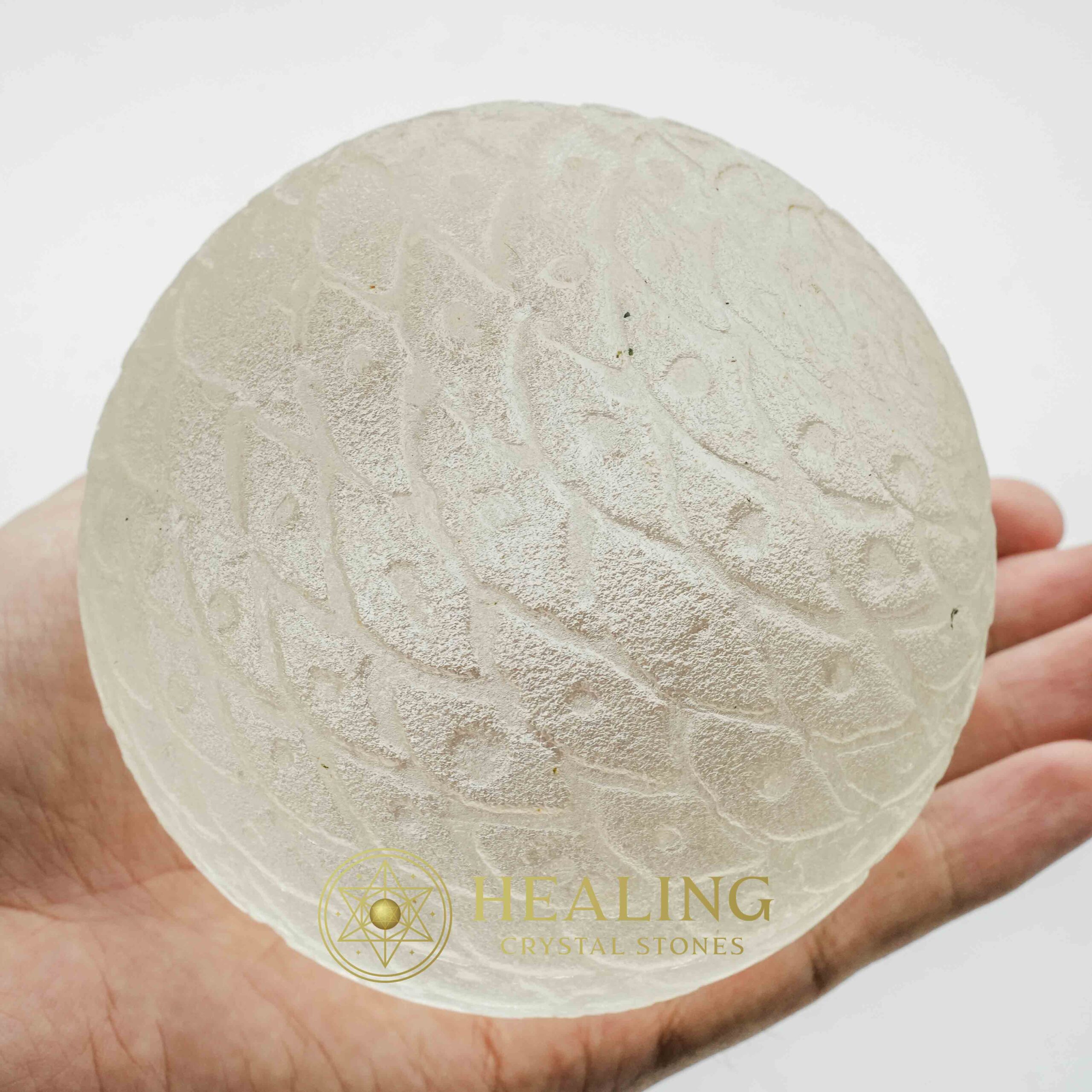 Sky Air Dragon Ball (White) - Type G1 - Crystal Stones, Mustika Pearls, Spiritual Crystals, Healing Bezoar Stones, Ritual Power Stones, Enchanted Stones, Sacred Stones, magical, psychic, rare