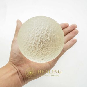 Sky Air Dragon Ball (White) - Type G3 - Healing Crystals, Talismanic Stones, Amulet Stones, Power Animal Stones, Magickal Crystals, Energy Stones, Sacred Crystals, shamanic, mystical, spiritual