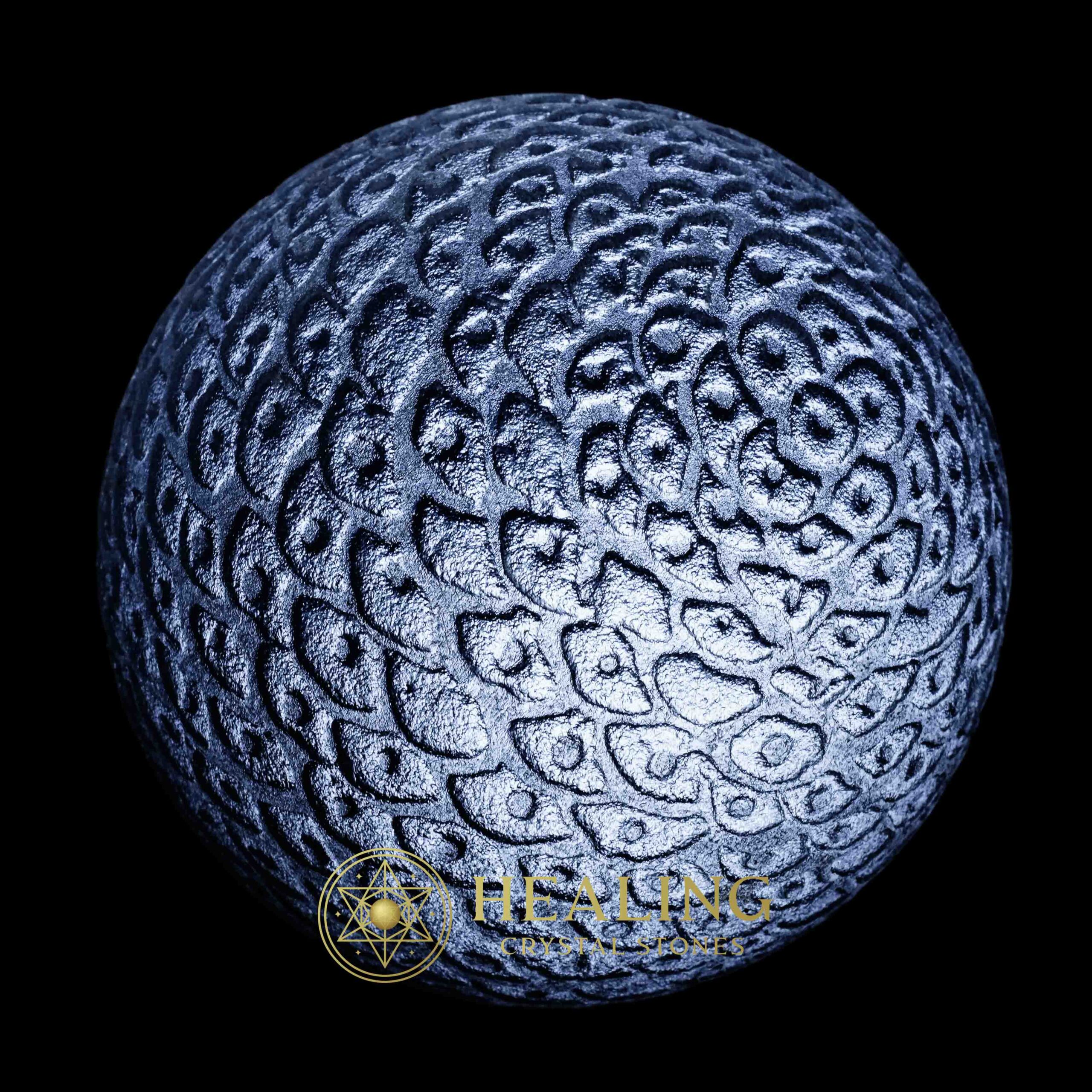 Sky Air Dragon Ball (White) - Type G5 - Healing Crystals, Mustika Stones, Spiritual Crystals, Bezoar Stones, Ritual Power Stones, Energy Stones, Enchanted Stones, rare, occult, psychic