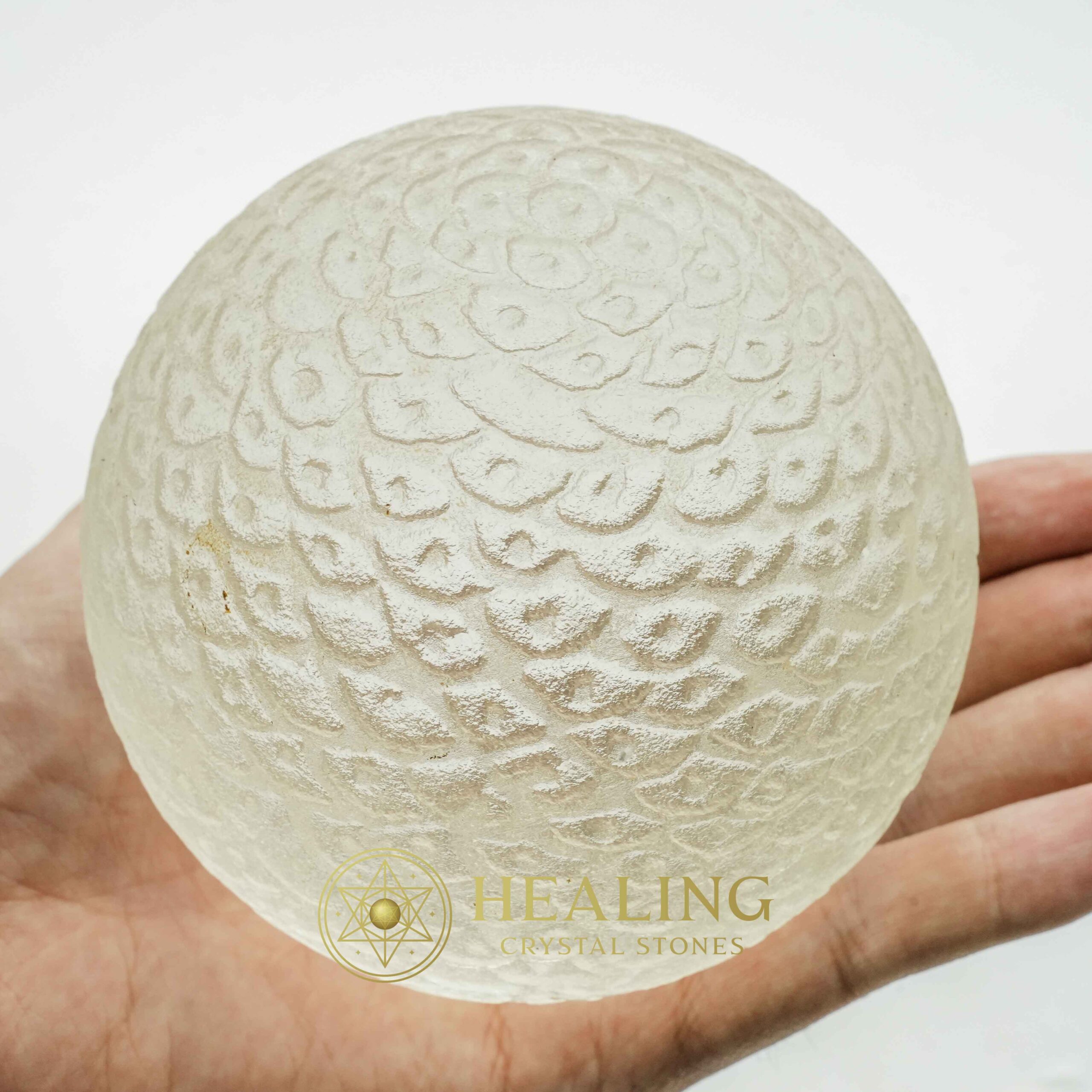 Sky Air Dragon Ball (White) - Type G5 - Healing Crystals, Mustika Pearls, Animal Totem Stones, Bezoar Crystals, Ritual Crystals, Talismans Stones, Talisman Crystals, psychic, shamanic, artifact