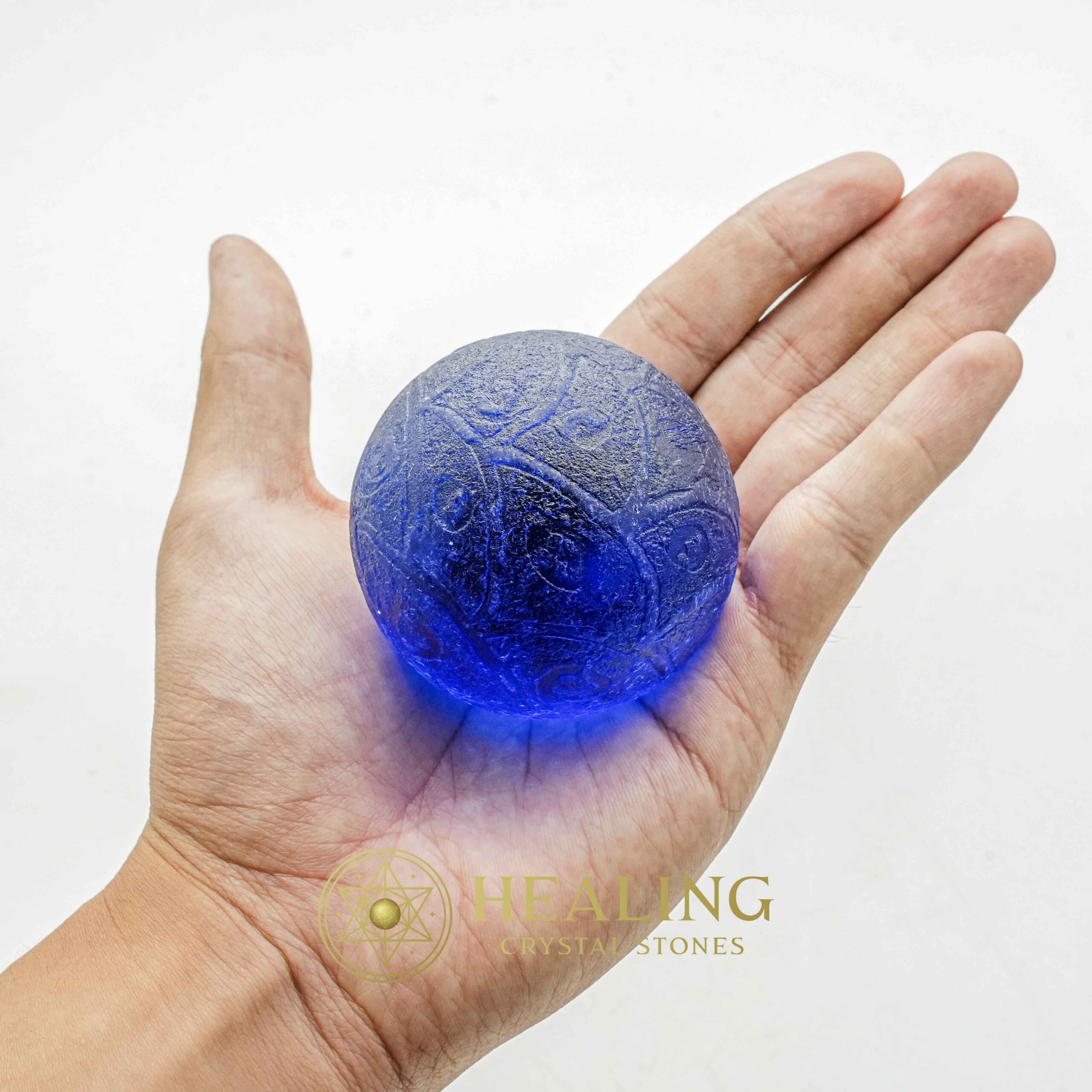 Sky Air Dragon C2 (Large--Blue) - Crystal Stones, Healing Stones, Healing Crystals, Mustika Pearls, Bezoar Crystals, Sacred Stones, Enchanted Stones, spiritual, mystical, rare