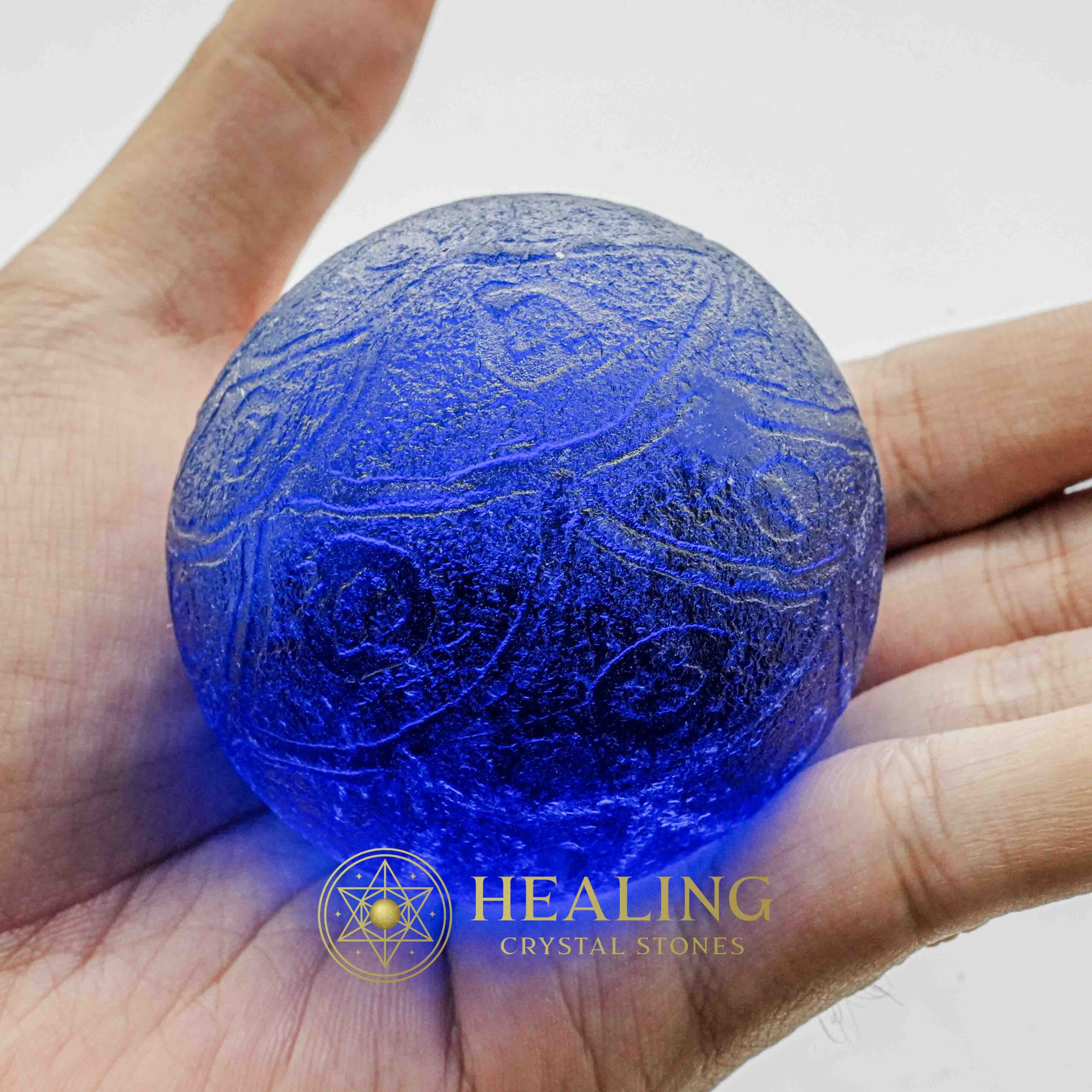 Sky Air Dragon C2 (Large--Blue) - Healing Crystals, Crystal Stones, Mustika Stones, Ritual Power Stones, Energy Stones, Sacred Stones, Magical Stones, artifact, shamanic, magical