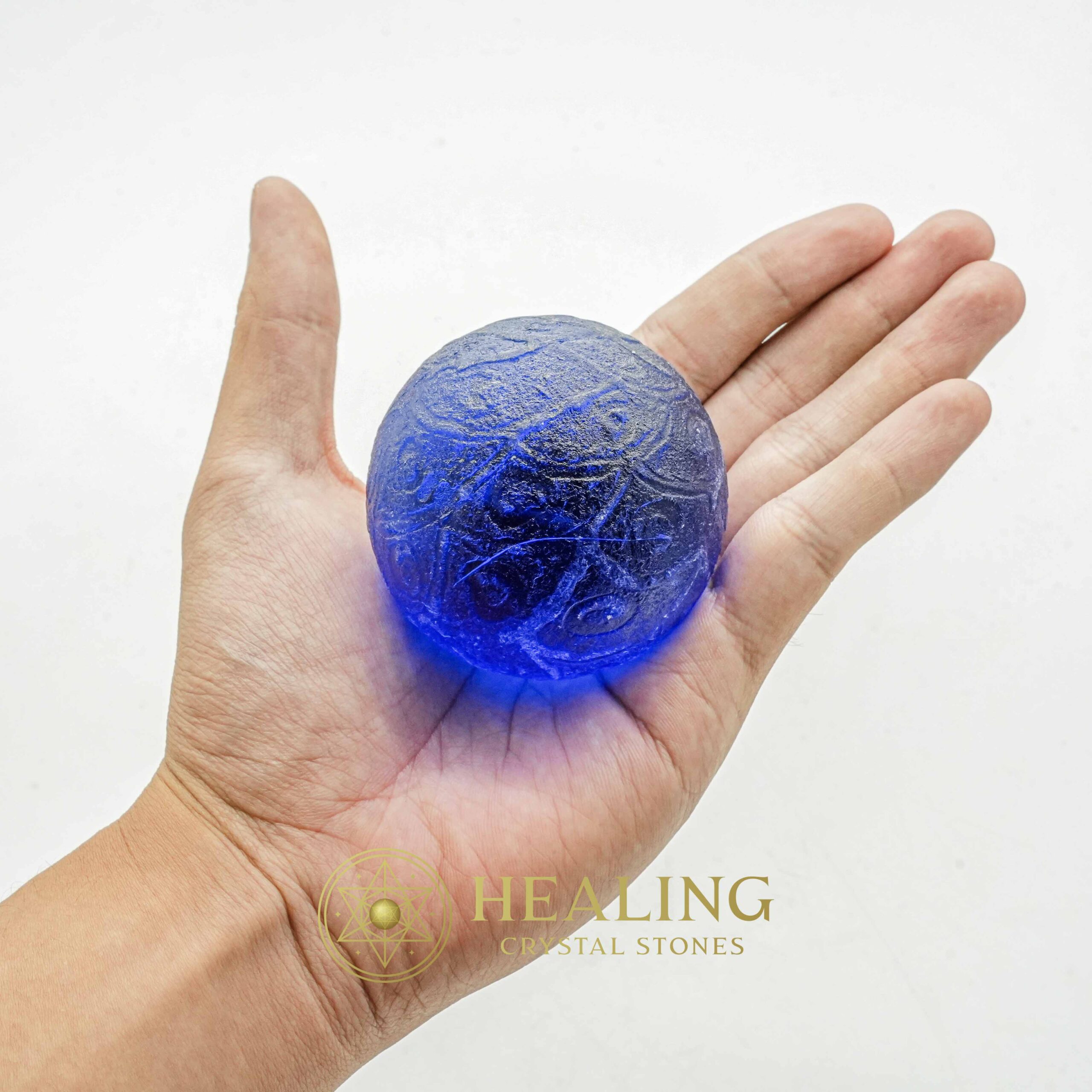 Sky Air Dragon C3 (Large--Blue) - Healing Crystals, Crystal Stones, Mustika Stones, Bezoar Crystals, Spiritual Crystals, Sacred Stones, Magical Stones, psychic, mystical, artifact