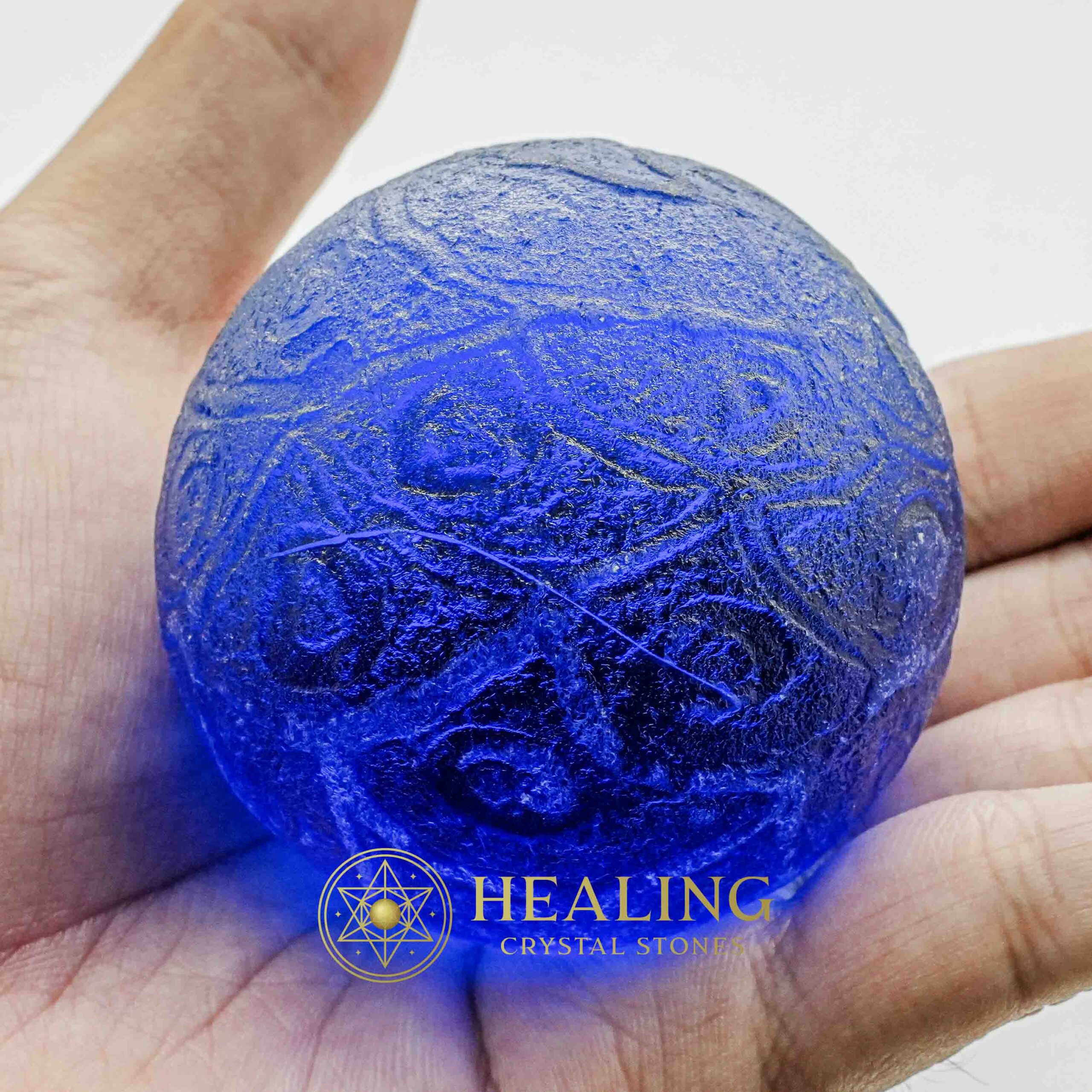 Sky Air Dragon C3 (Large--Blue) - Crystal Stones, Healing Stones, Healing Bezoar Stones, Mustika Pearls, Energy Stones, Sacred Stones, Talisman Crystals, spiritualism, occult, rare