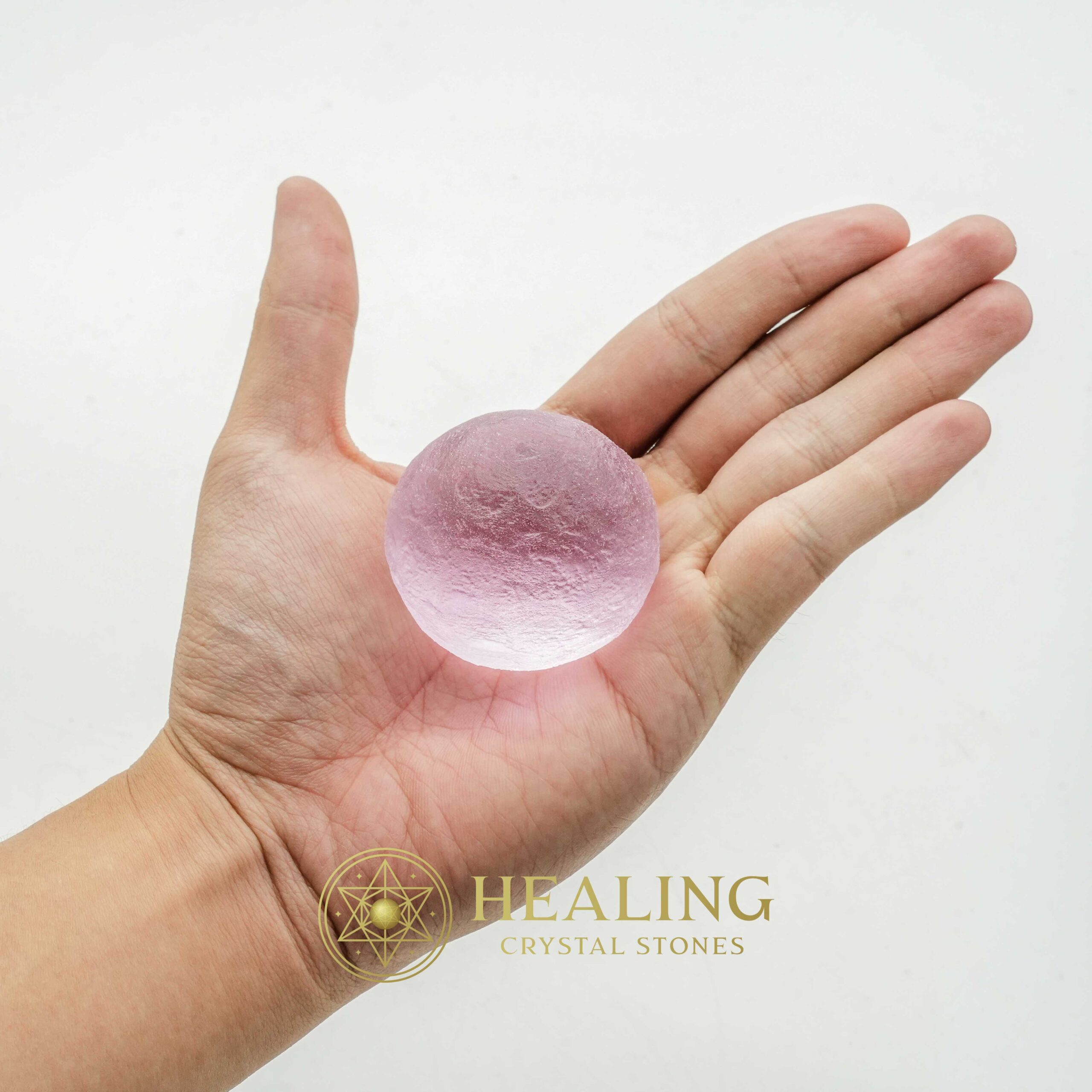 Sky Golden Dragon Pearl A1.1 (Flat Base) - Crystal Stones, Mustika Stones, Spiritual Crystals, Sacred Stones, Ritual Crystals, Enchanted Stones, Energy Stones, mystical, magical, artifact