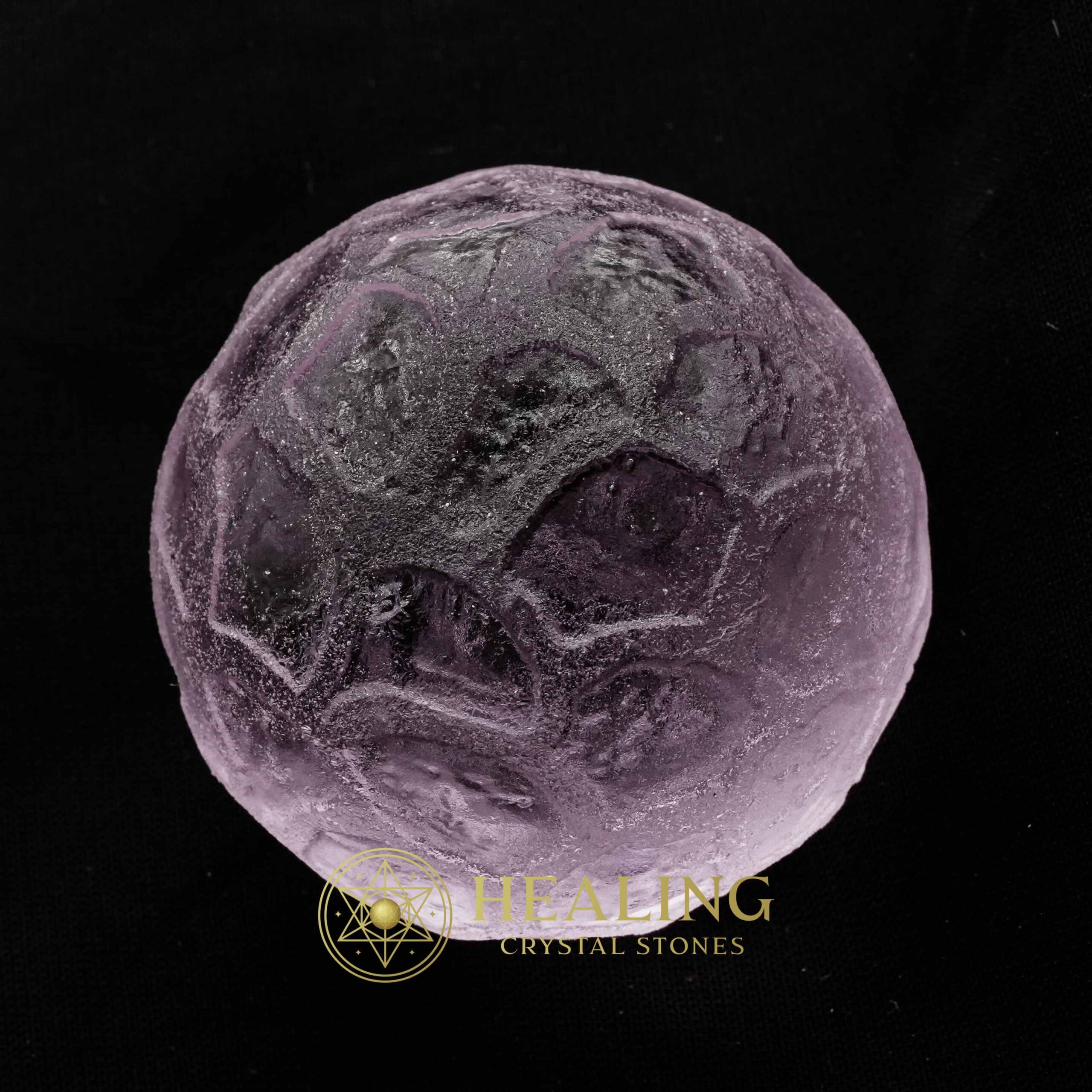 Sky Golden Dragon Pearl A1.2 (Flat Base) - Mustika Pearls, Healing Crystals, Animal Totem Stones, Sacred Crystals, Bezoar Crystals, Magical Stones, Crystals, shamanic, psychic, rare