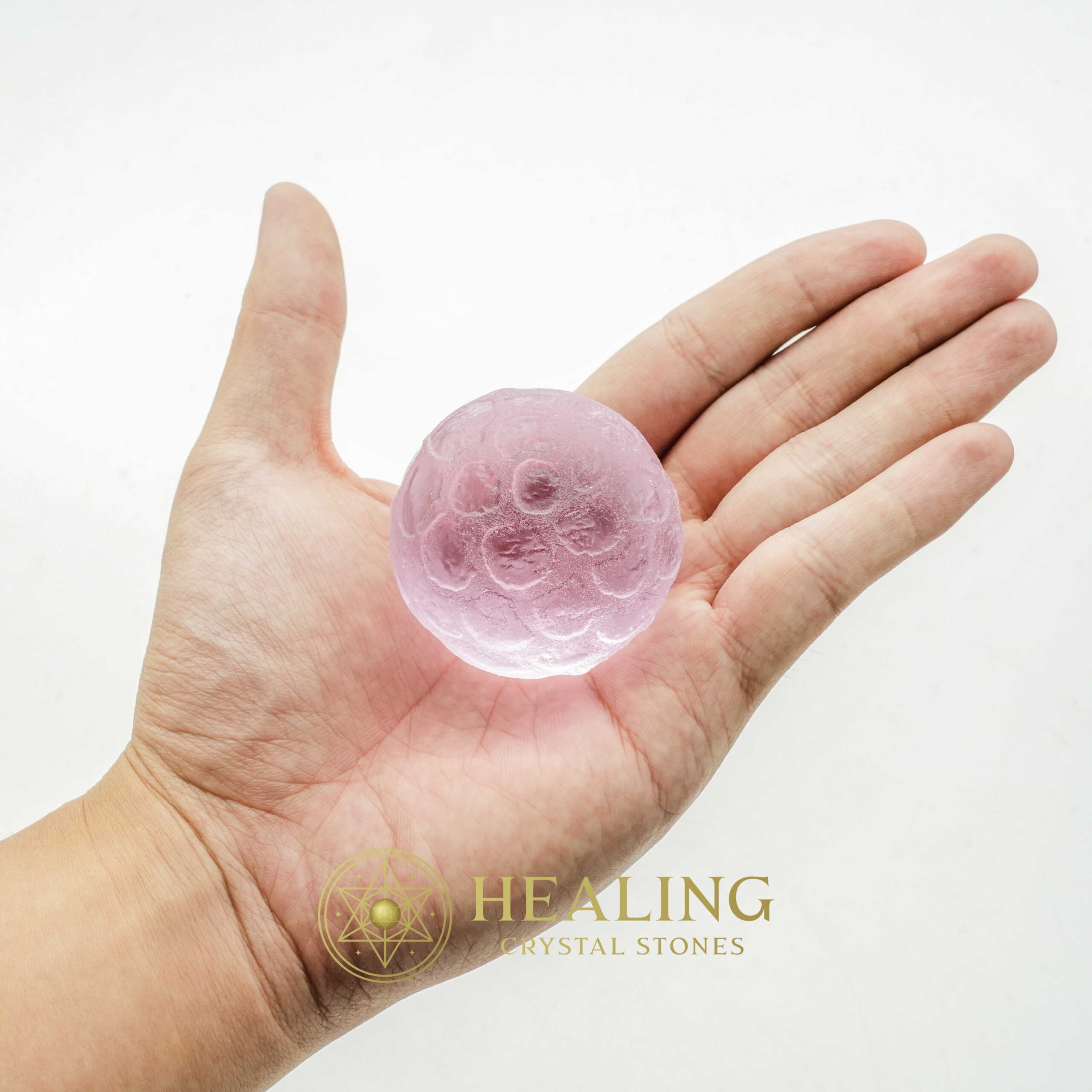 Sky Golden Dragon Pearl A1.2 (Flat Base) - Healing Crystals, Mustika Stones, Healing Bezoar Stones, Sacred Crystals, Ritual Crystals, Spiritual Crystals, Crystals, metaphysics, magical, rare