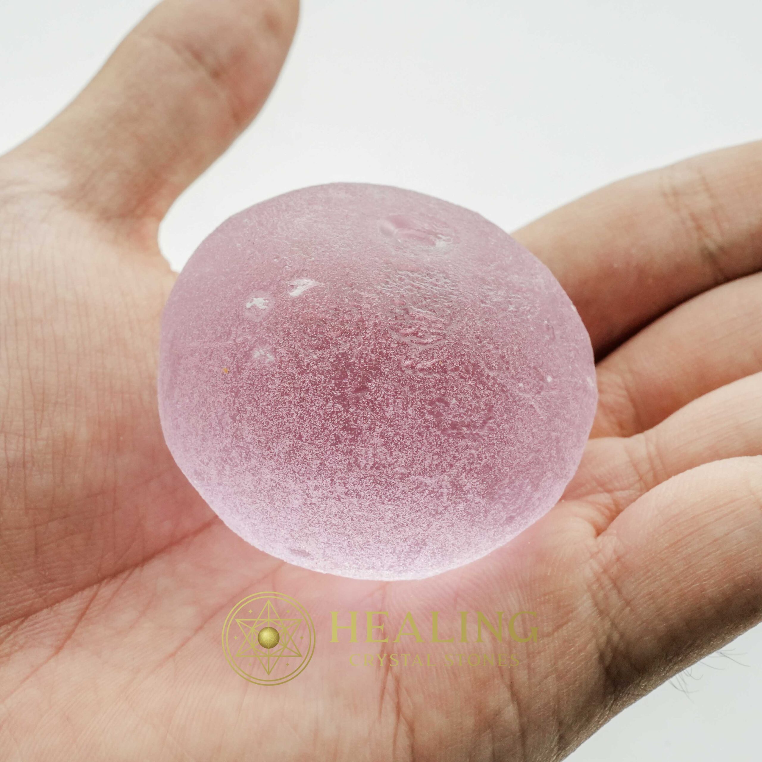 Sky Golden Dragon Pearl A1.4 (Flat Base) - Healing Crystals, Bezoar Stones, Sacred Crystals, Energy Stones, Ritual Power Stones, Magickal Crystals, Crystals, magical, spiritualism, rare