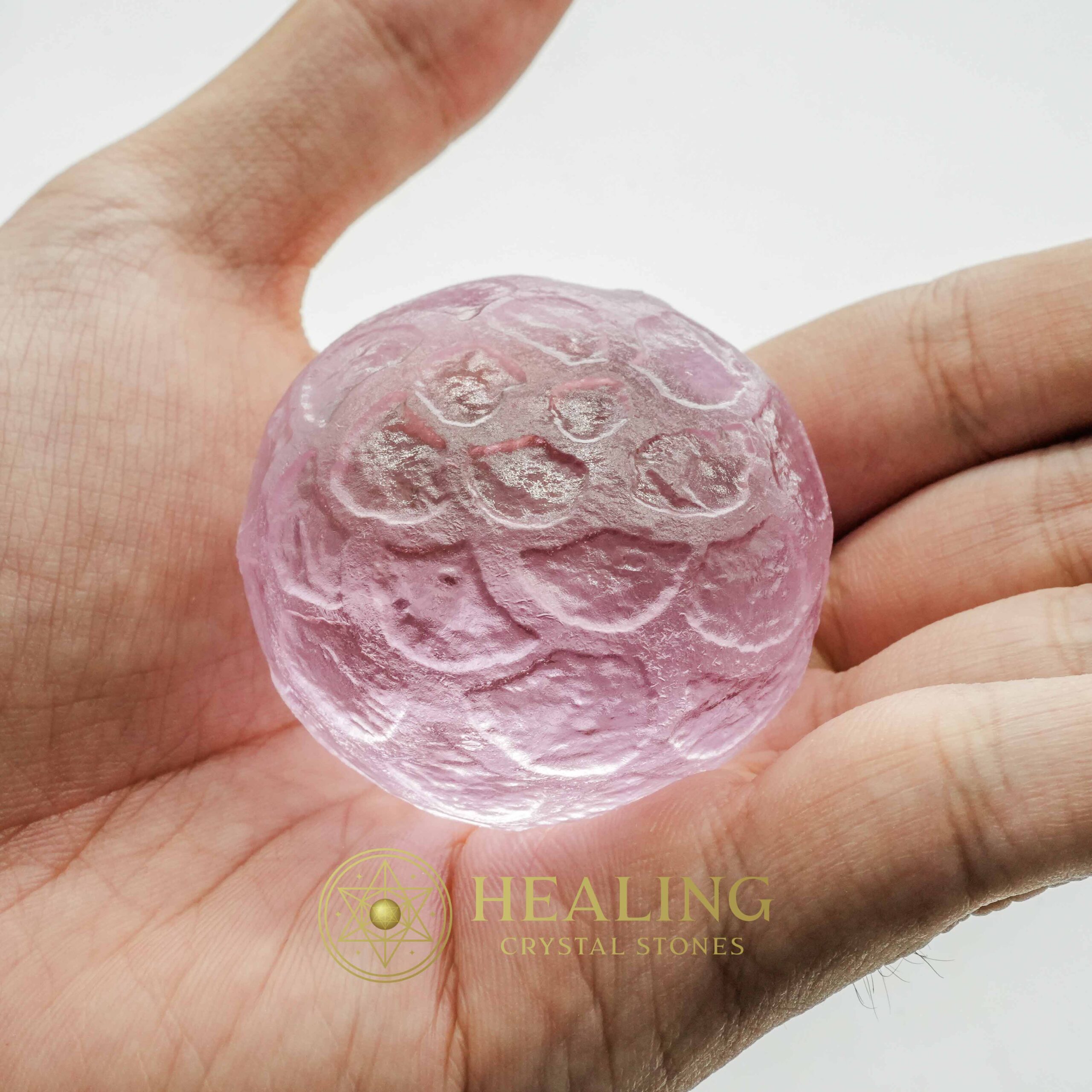 Sky Golden Dragon Pearl A1.6 (Flat Base) - Healing Crystals, Mustika Pearls, Bezoar Crystals, Sacred Crystals, Talismans Stones, Ritual Crystals, Energy Stones, metaphysics, spiritual, artifact
