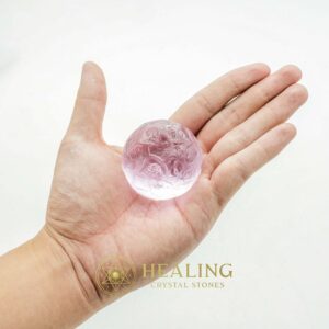 Sky Golden Dragon Pearl A1.6 (Flat Base) - Healing Stones, Crystal Stones, Talismanic Stones, Sacred Stones, Magical Stones, Spiritual Crystals, Crystals, occult, psychic, rare