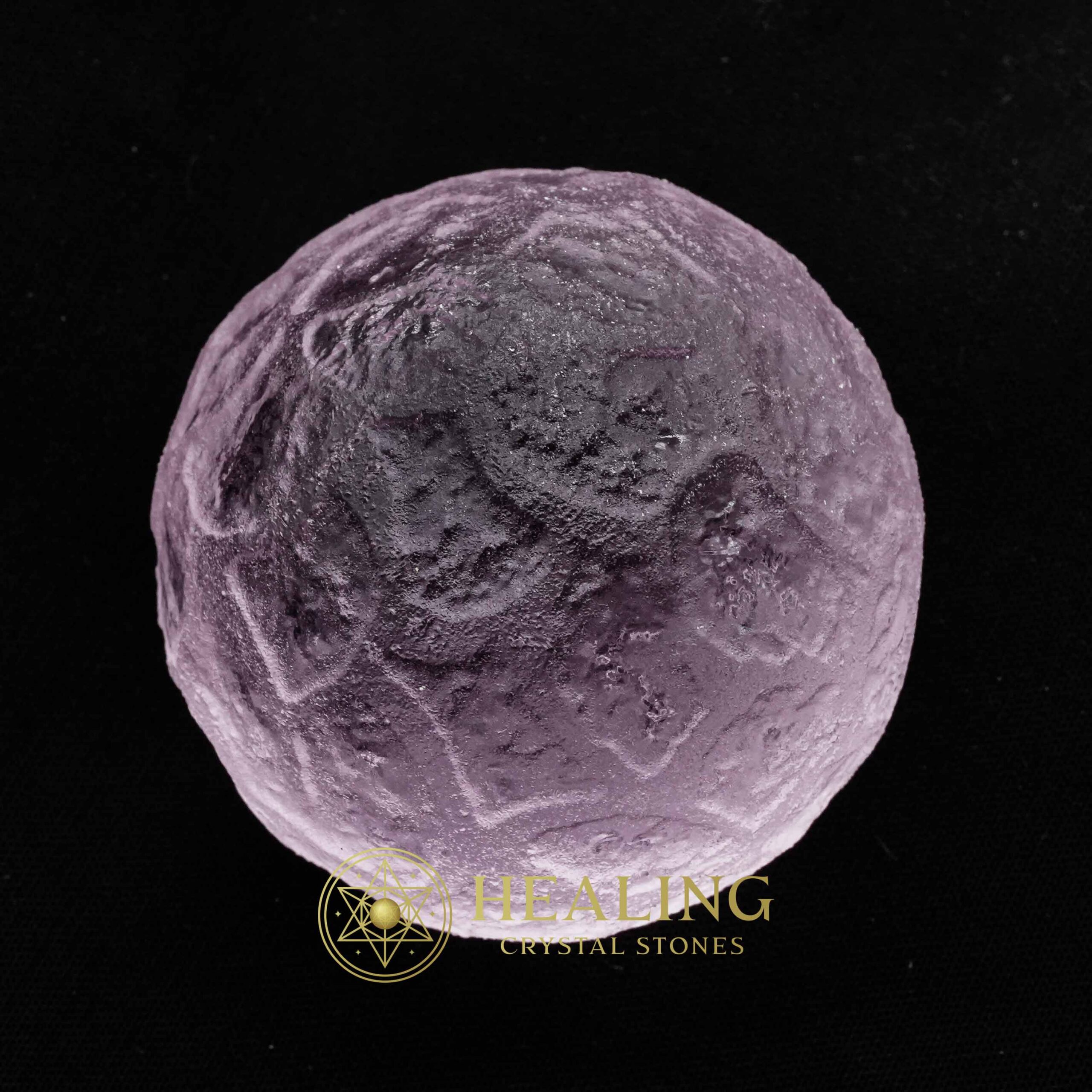 Sky Golden Dragon Pearl A1.7 (Flat Base) - Mustika Stones, Healing Stones, Crystal Stones, Sacred Crystals, Magical Stones, Ritual Crystals, Enchanted Stones, psychic, shamanic, rare