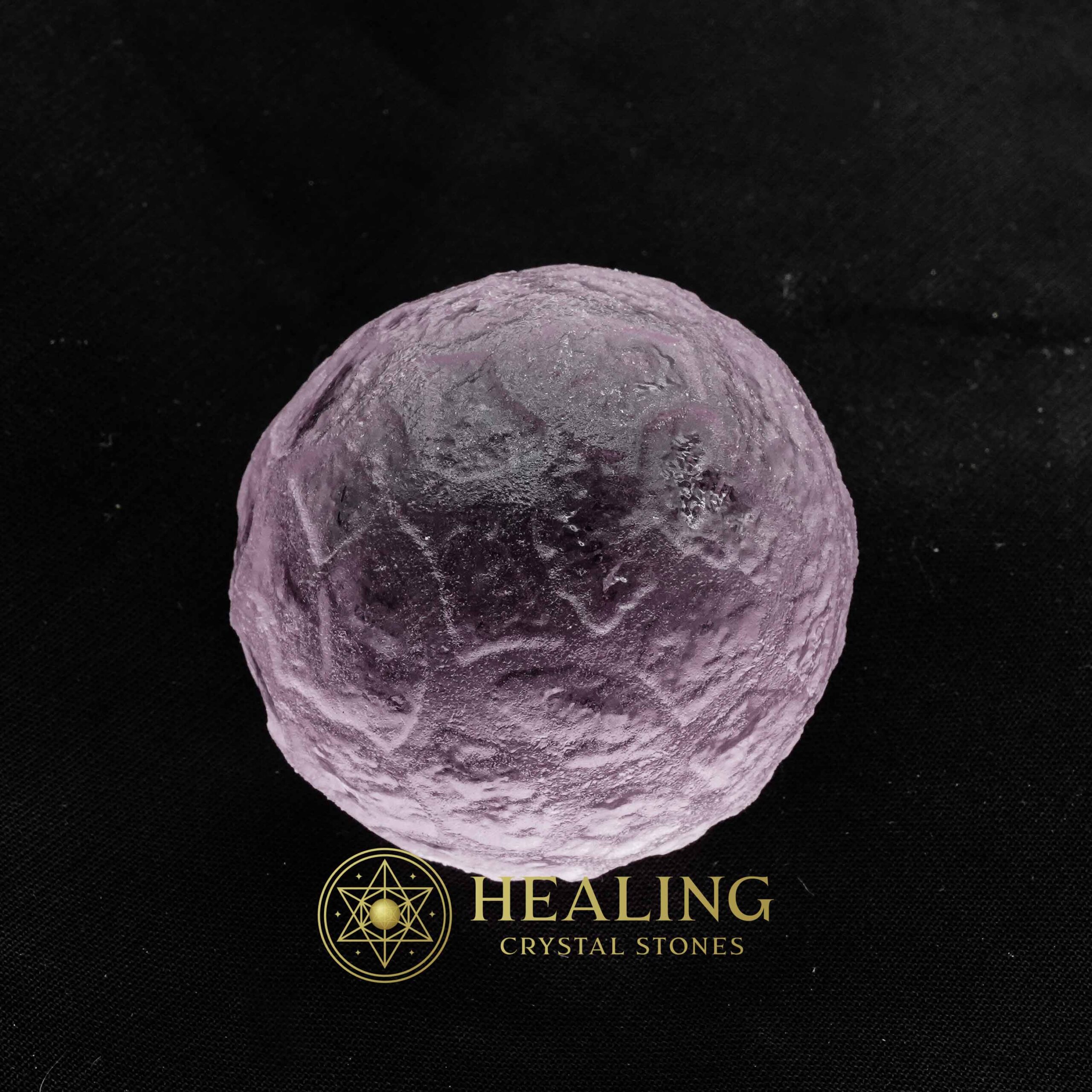 Sky Golden Dragon Pearl A1.7 (Flat Base) - Healing Crystals, Spiritual Crystals, Bezoar Stones, Sacred Stones, Energy Stones, Magickal Crystals, Ritual Power Stones, occult, mystical, artifact